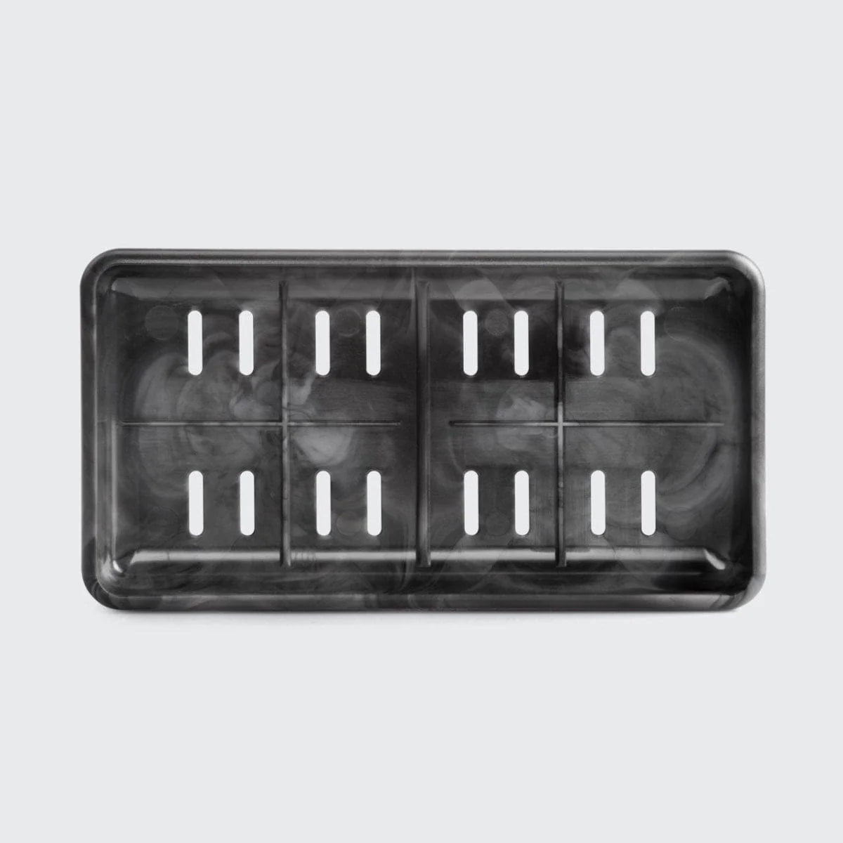 Kitsch Recycled Plastic Self Draining Soap Dish - Black