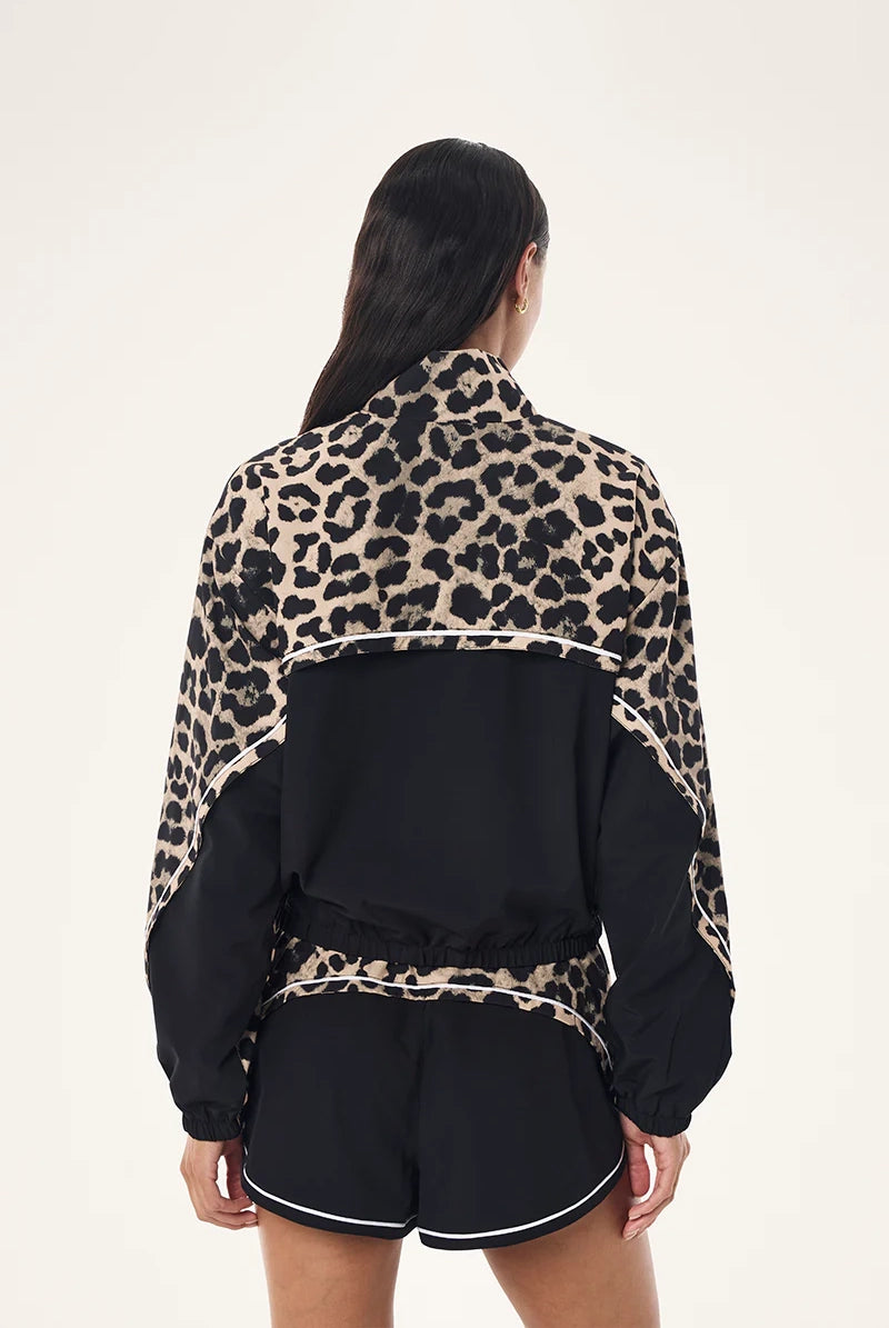P.E Nation - Linear Jacket - Leopard/Black