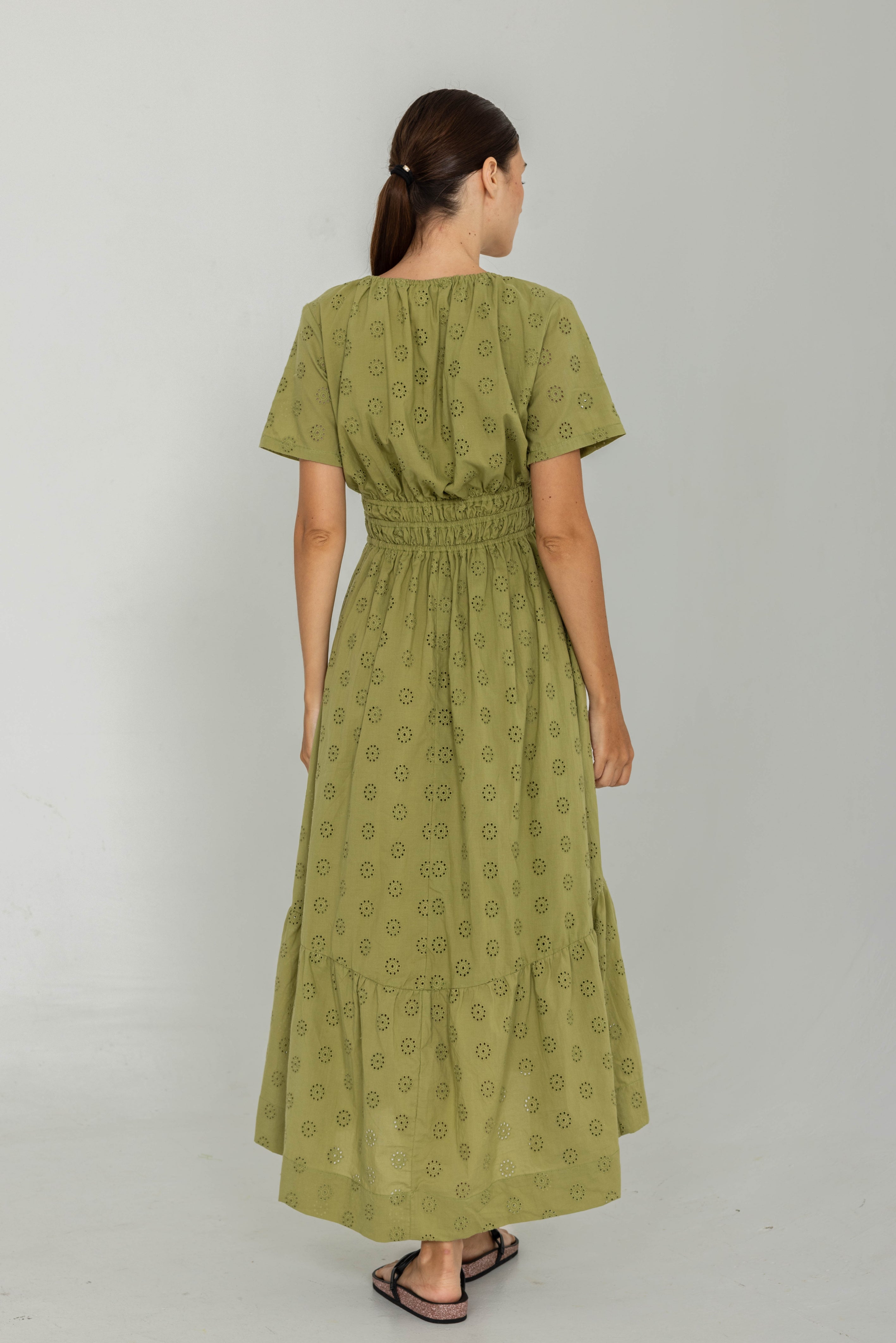 Lasting Lights Dress - Fern