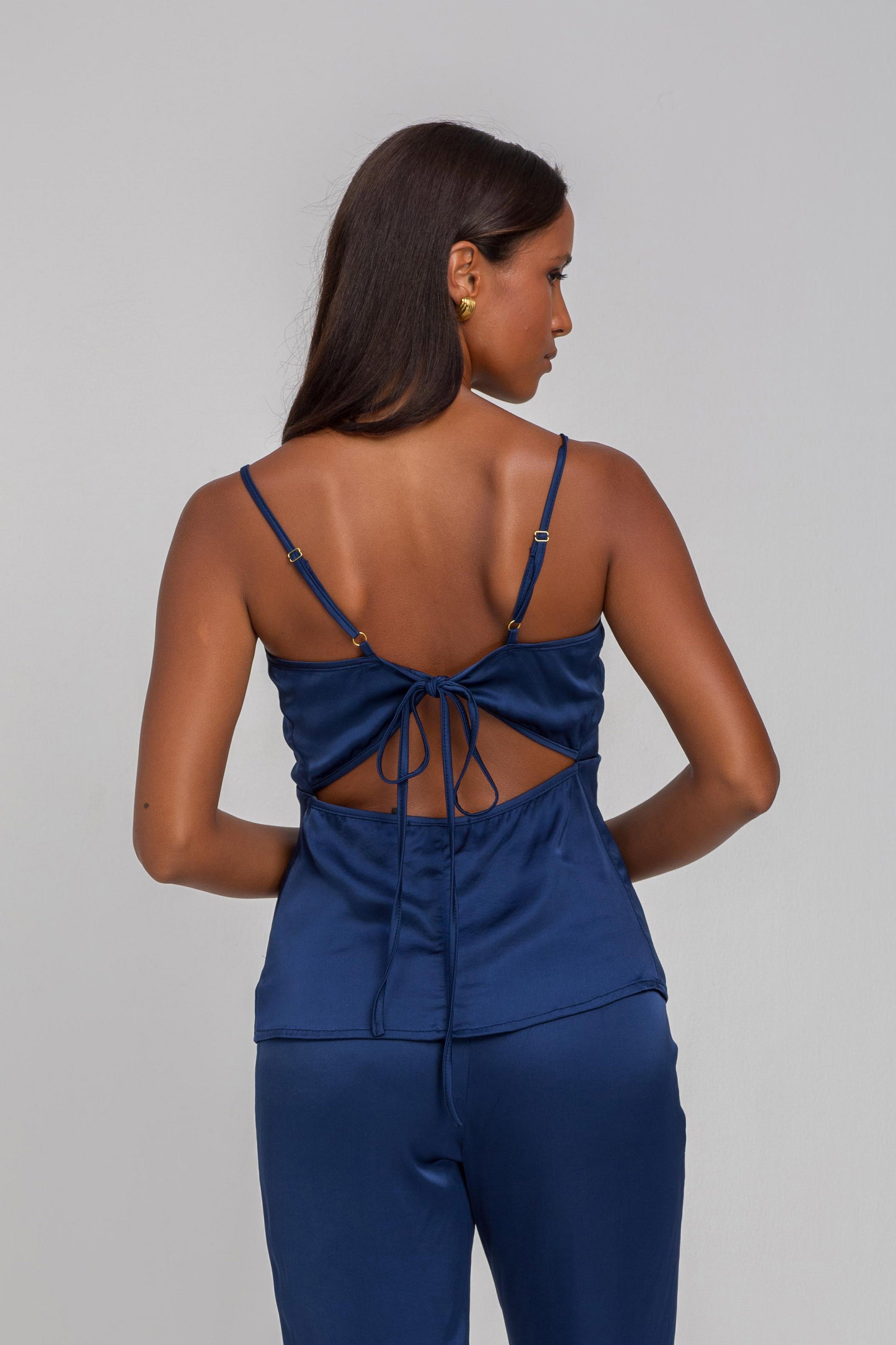 Locked Eyes Cami - Dark Sky