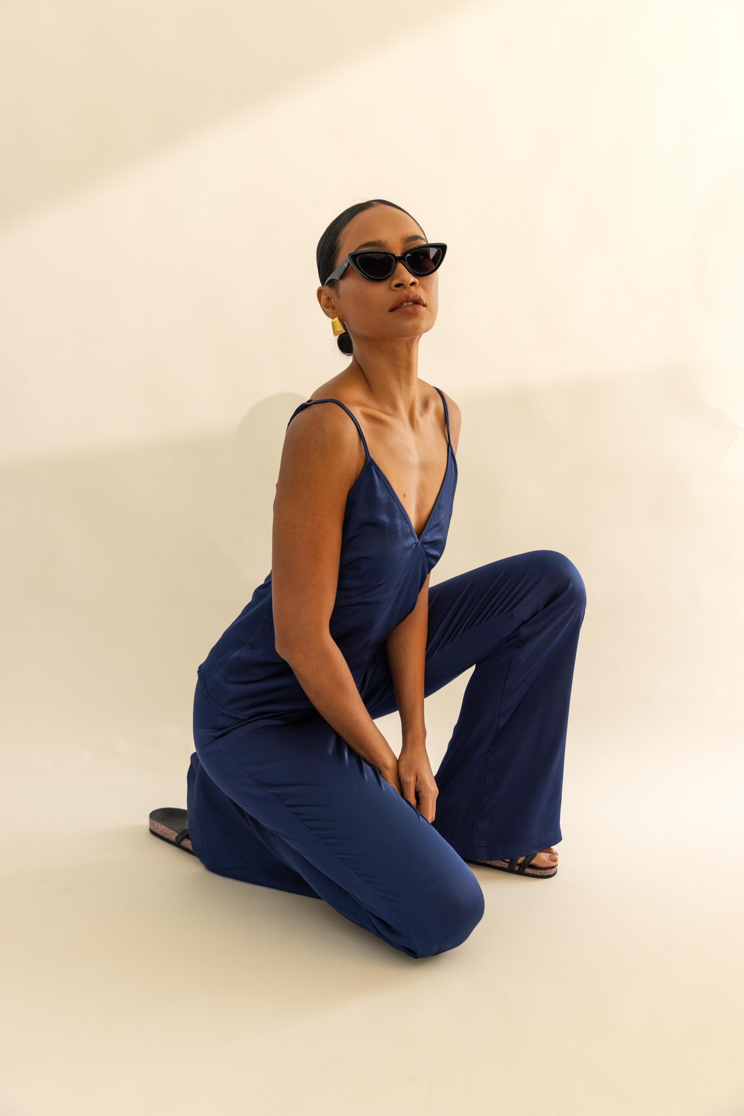 Locked Eyes Cami - Dark Sky