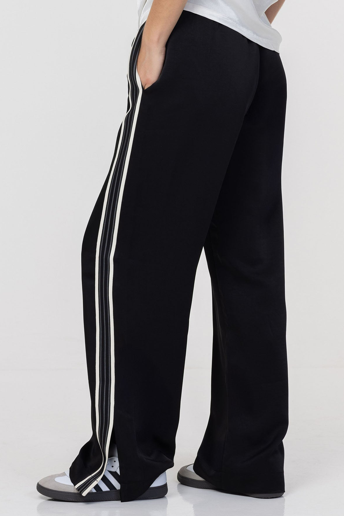 Diego Pant - Black with Black/Sheer Trim