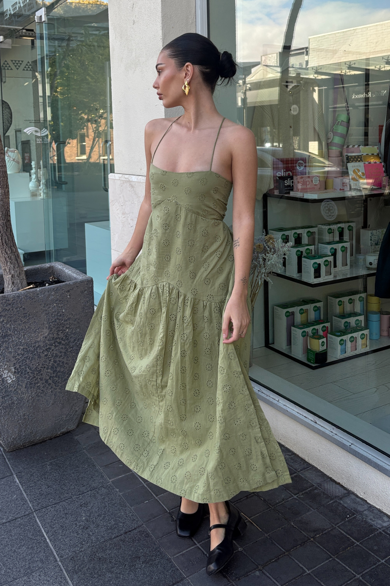 Love Me Like You Say Dress - Fern