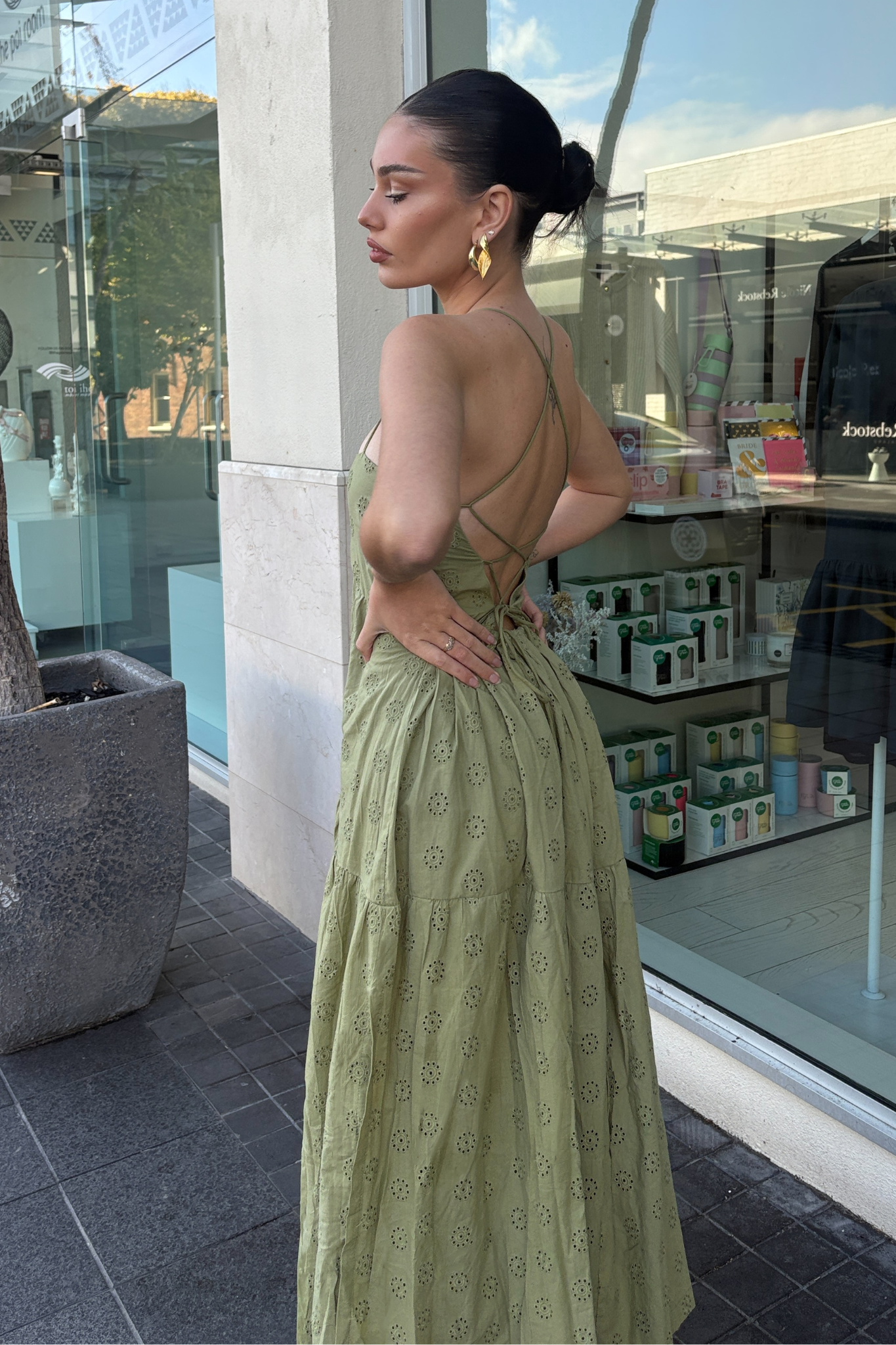 Love Me Like You Say Dress - Fern