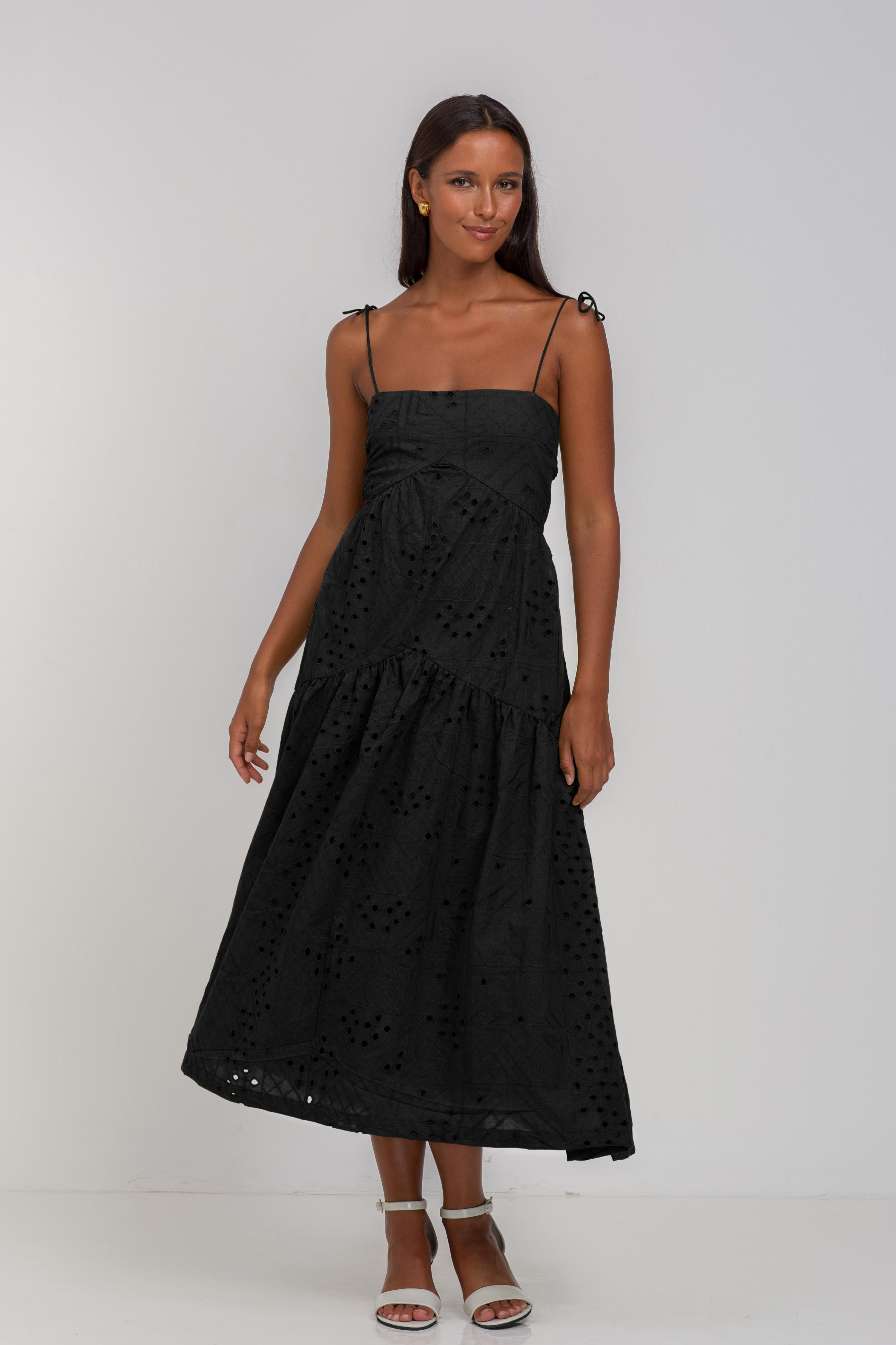 Love Me Like You Say Dress - Black