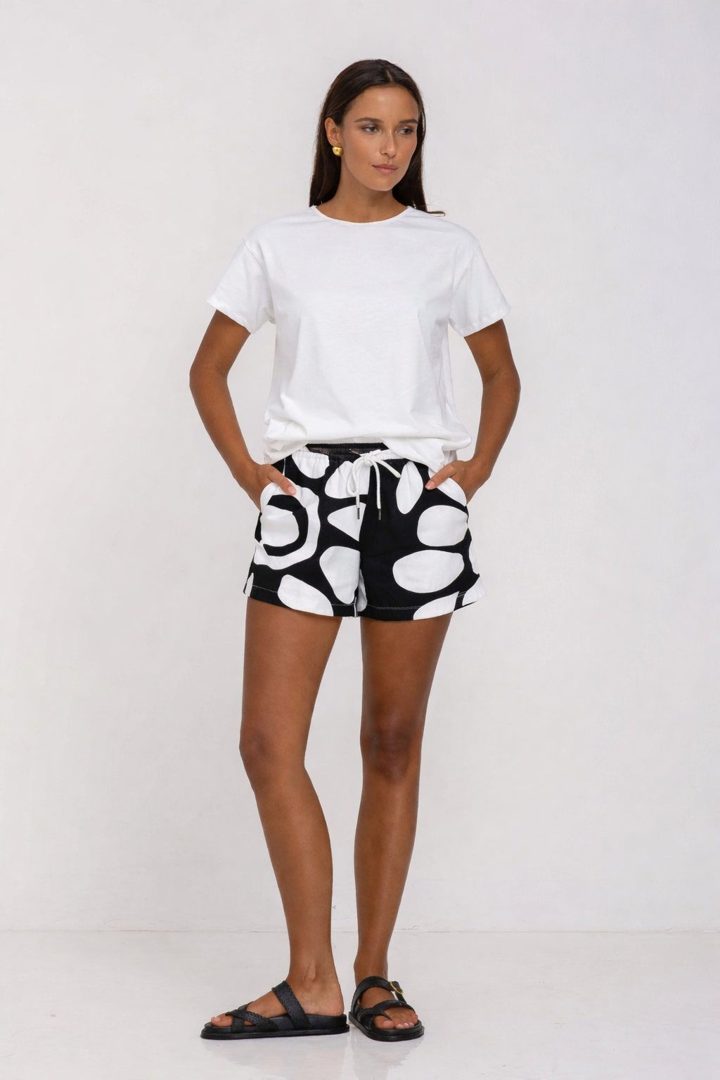 Luca Short - Exclusive Black/White Print
