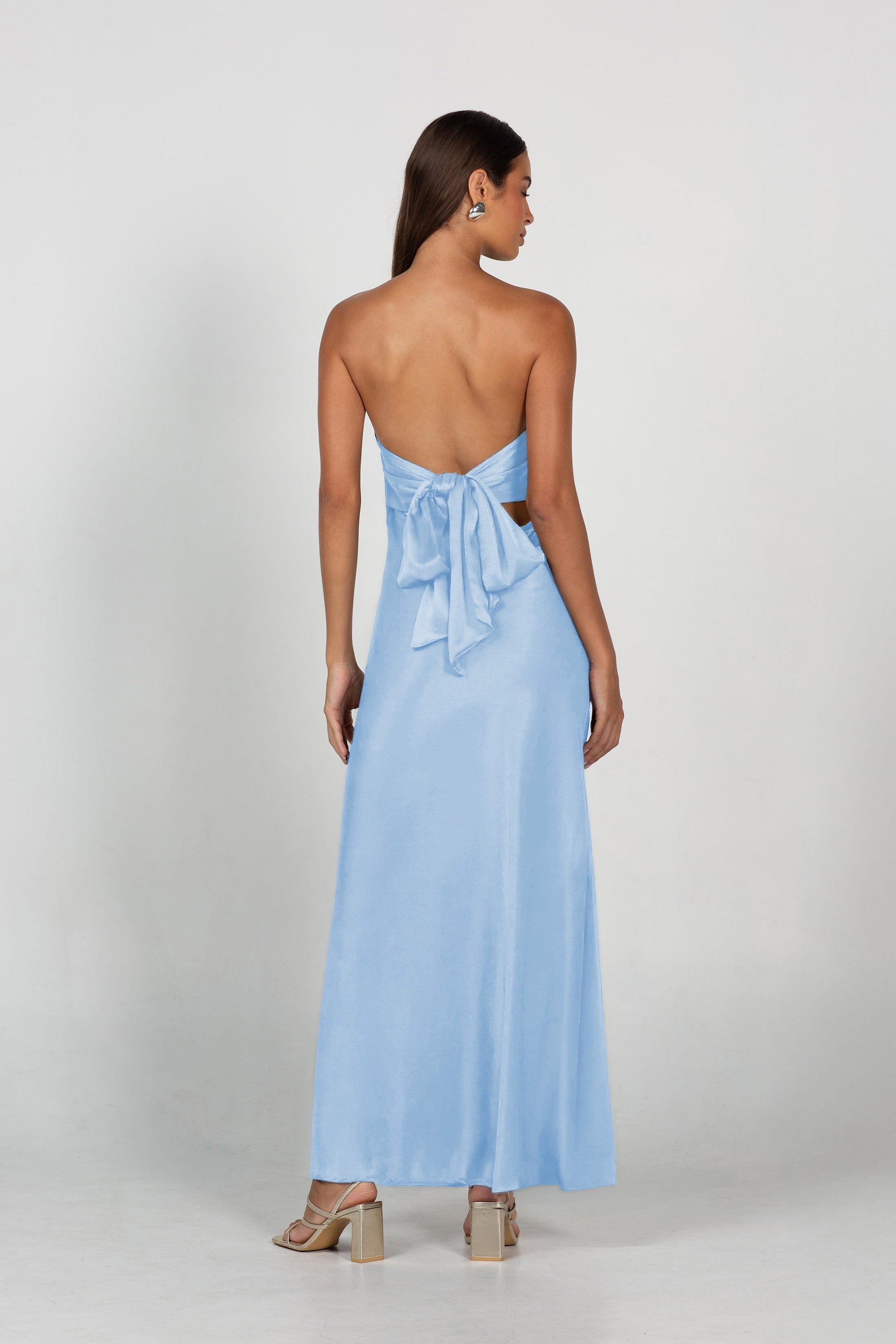 PRE-ORDER Luminary Bandeau Dress - Fresh Blue