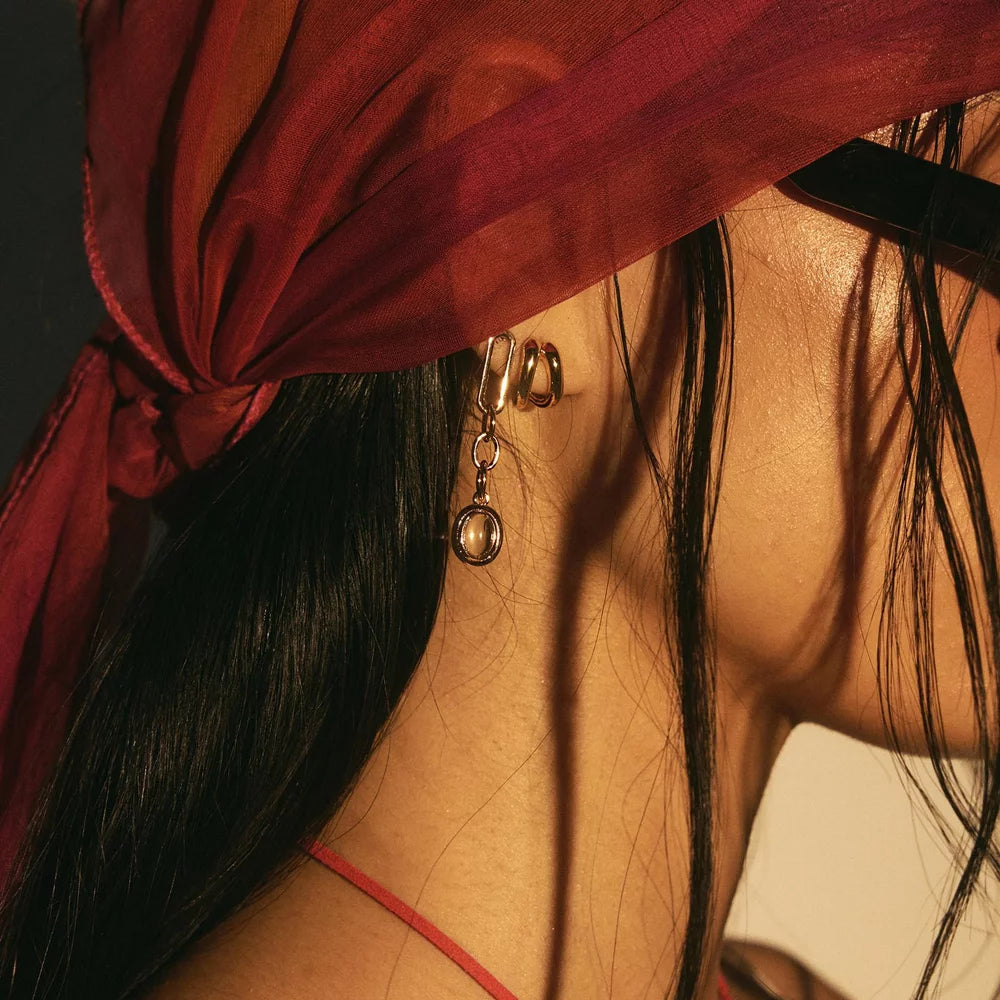 Luv AJ - Layla Split Hoops - Gold