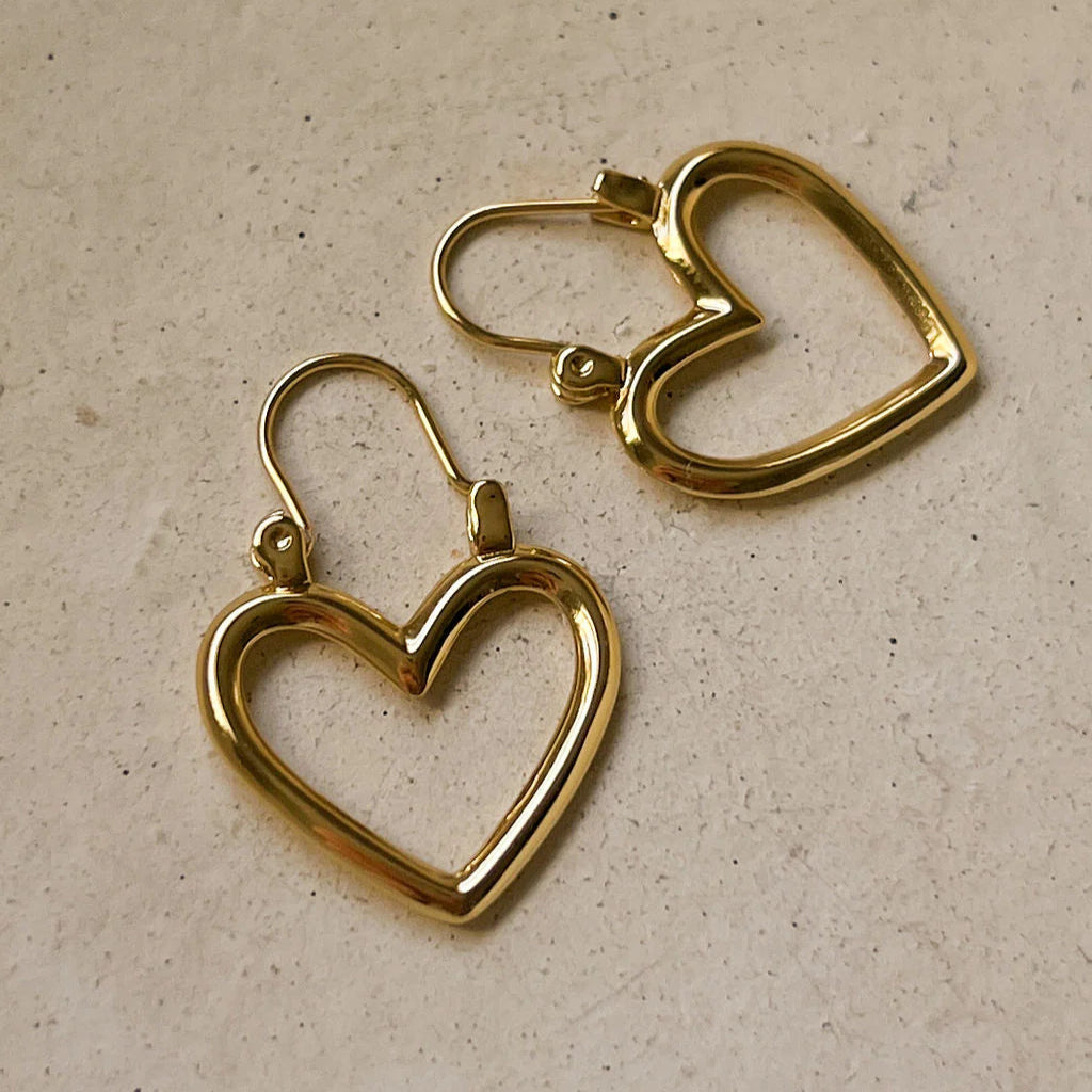 Luv AJ - Mini Heartbreaker Hoops - Gold