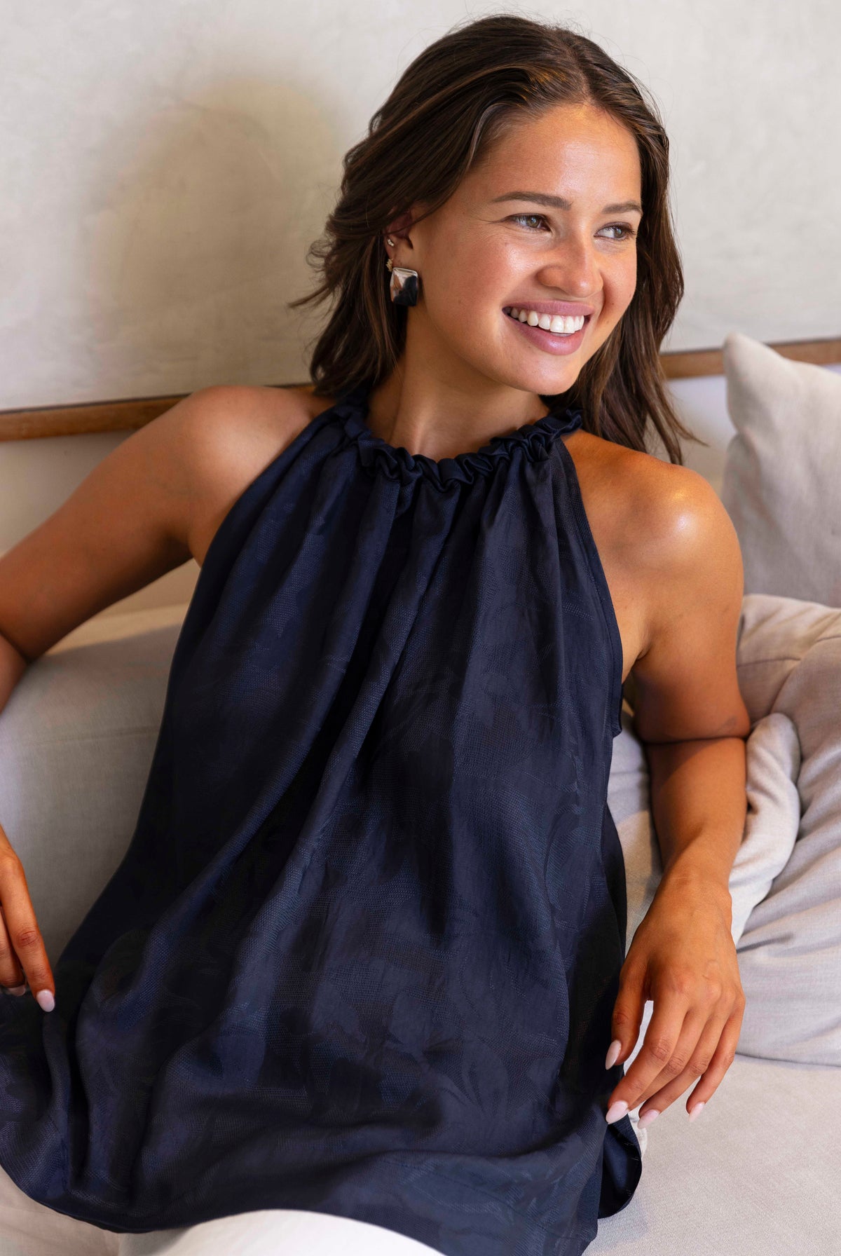 Meet Me Halter Top | Dark Indigo | PRE-ORDER