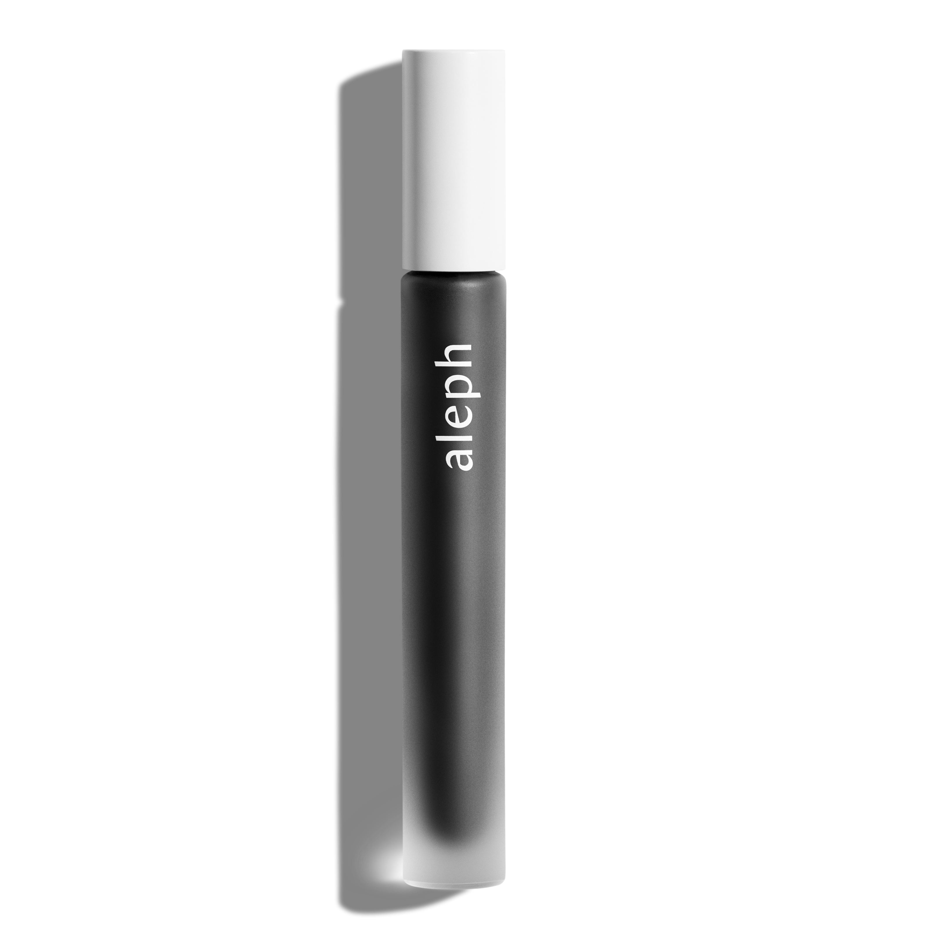 Aleph Lift / Lengthen Mascara, white lid clear bottle with black contents