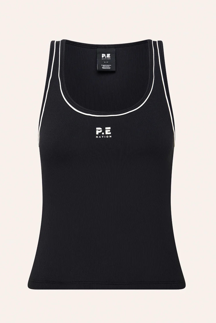 P.E Nation - Nexus Rib Tank - Black