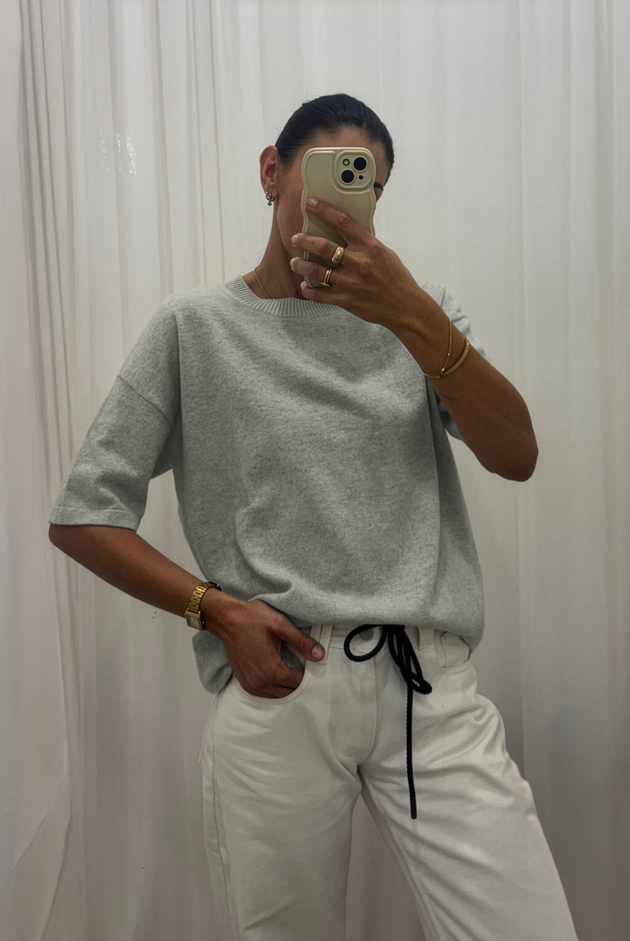 Layer One Tee - Natural