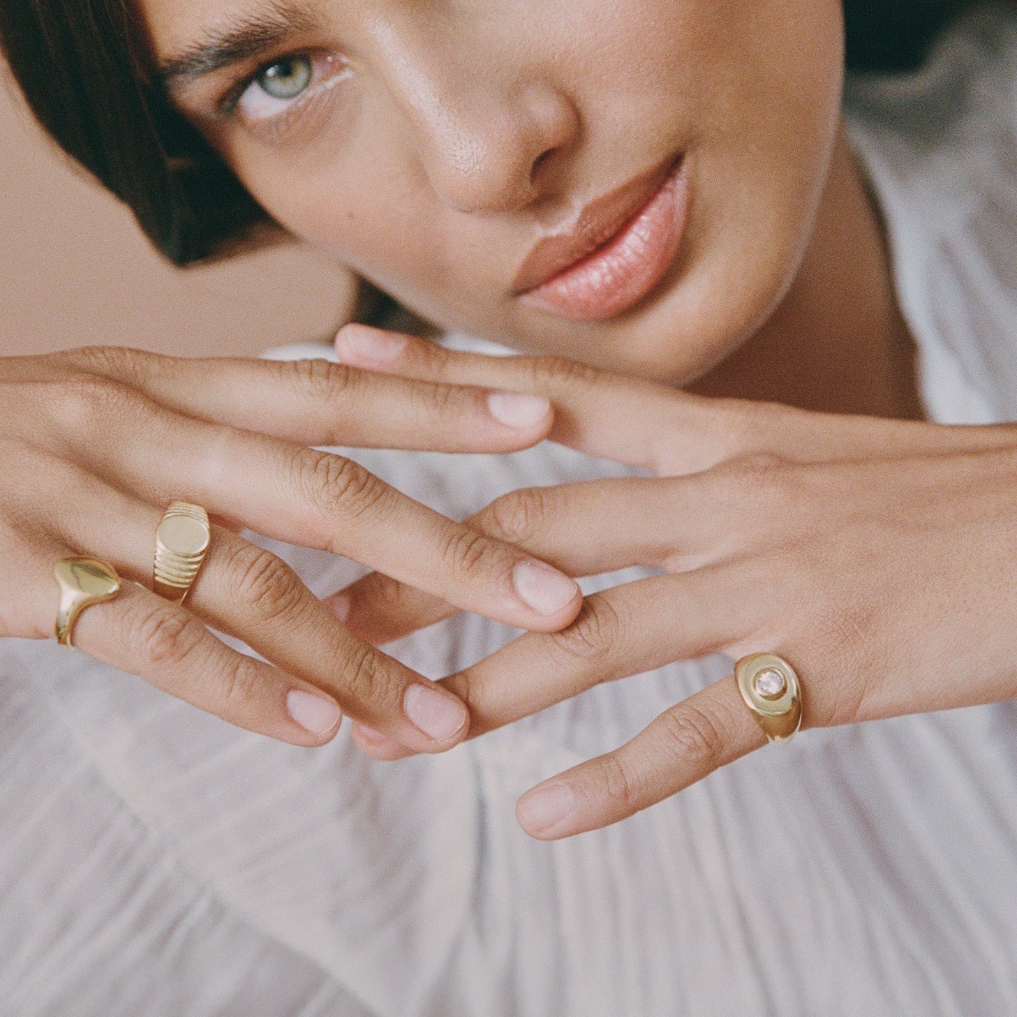 Porter Jewellery - Heritage Signet Pinky Ring - Gold