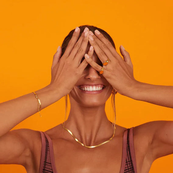 Porter Jewellery - Hailey Snake Bracelet- Gold