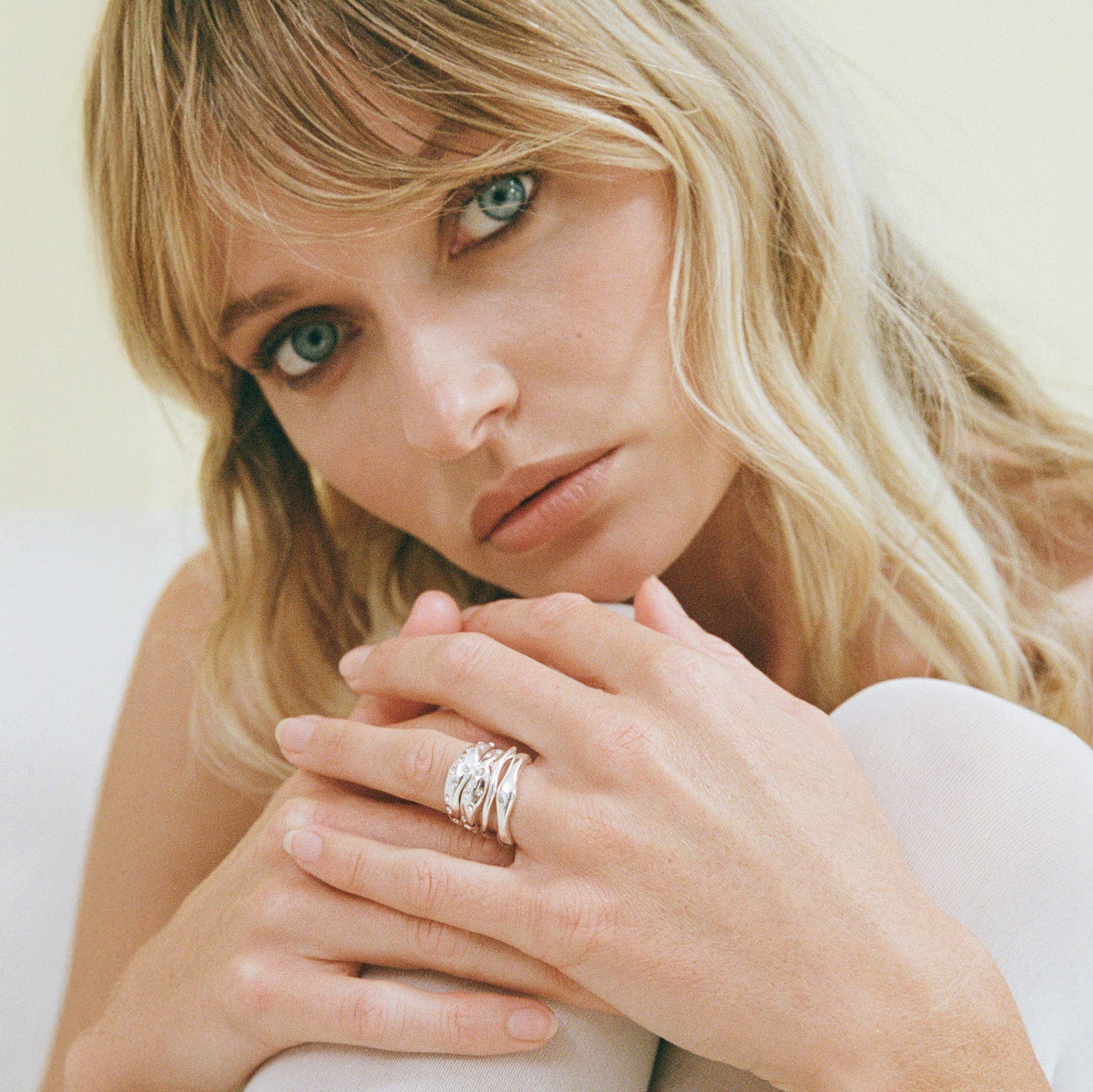 Porter Jewellery - Wave Ring Set - Silver