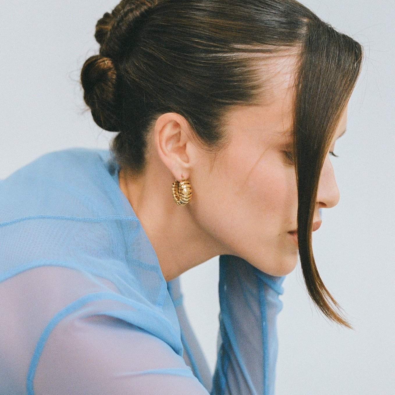 Porter Jewellery - Turtle Hoops - Gold