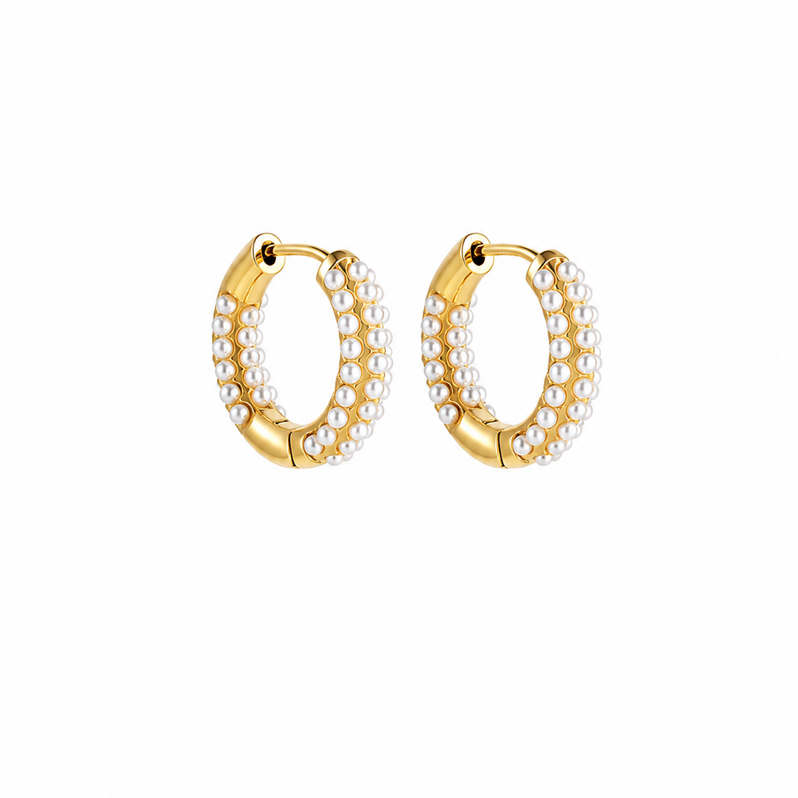Castel & Co - Paris Earrings - Gold/Pearl