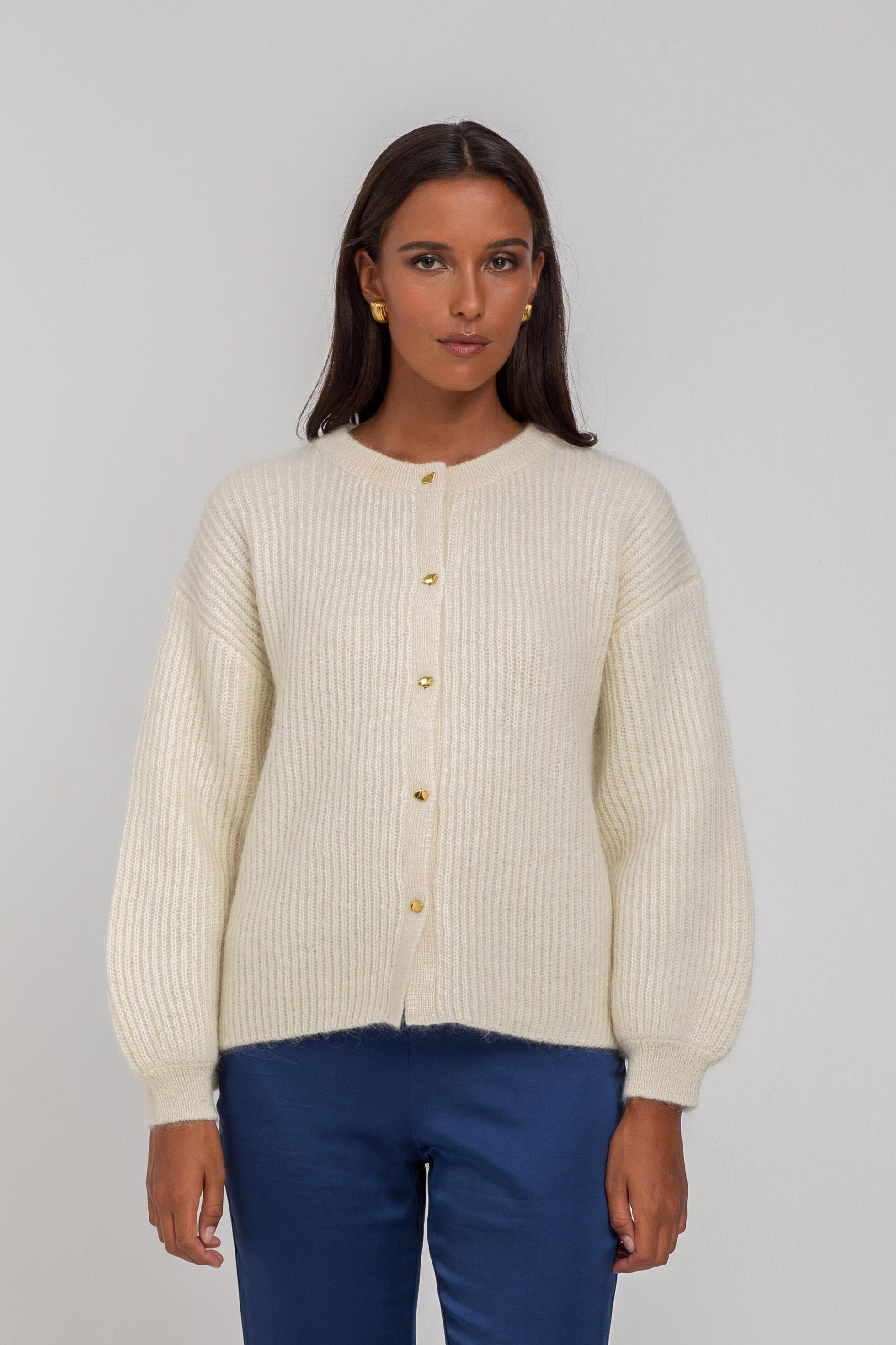 W25/20049 Party in a Cardi - Ivory