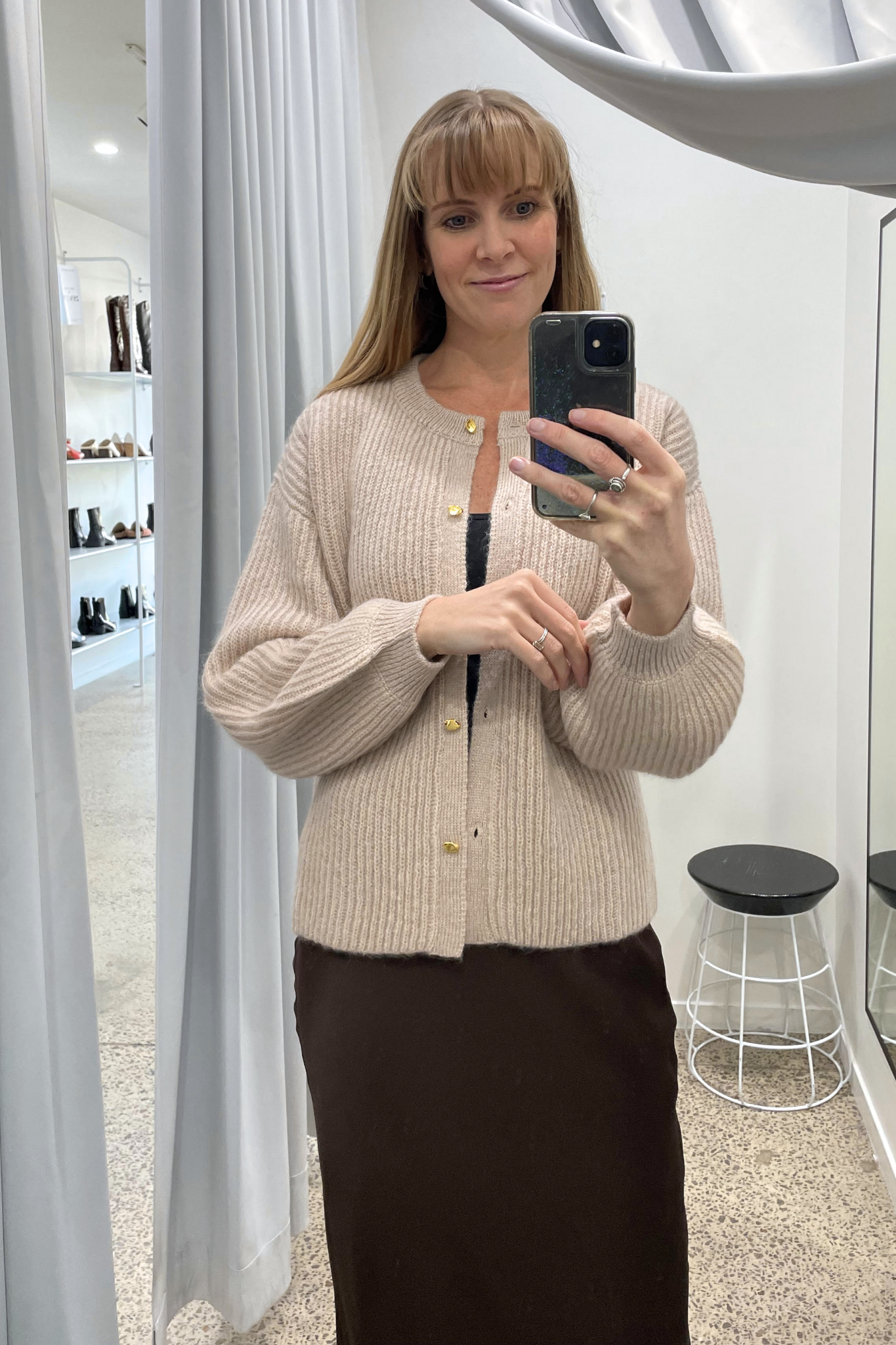 Party In A Cardi - Natural