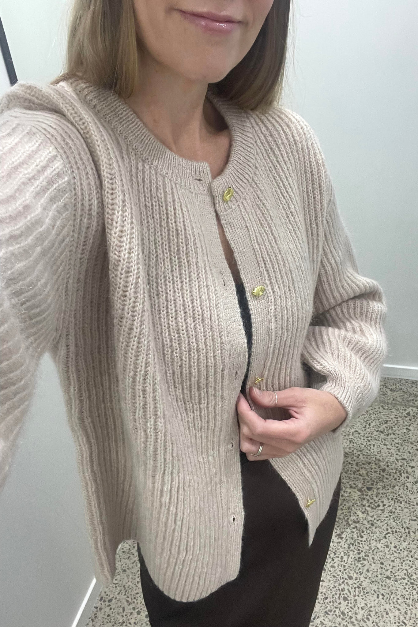 Party In A Cardi - Natural