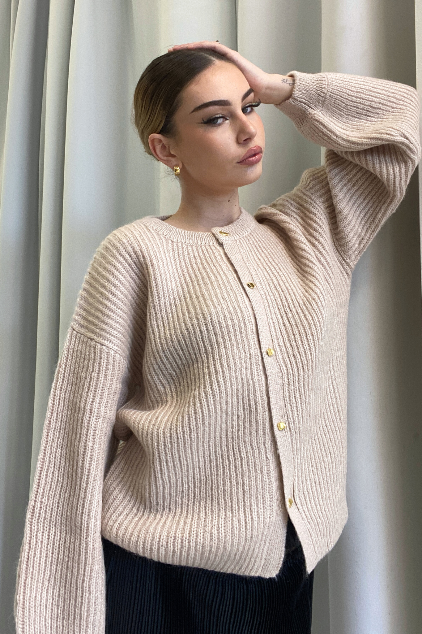 Party In A Cardi - Natural