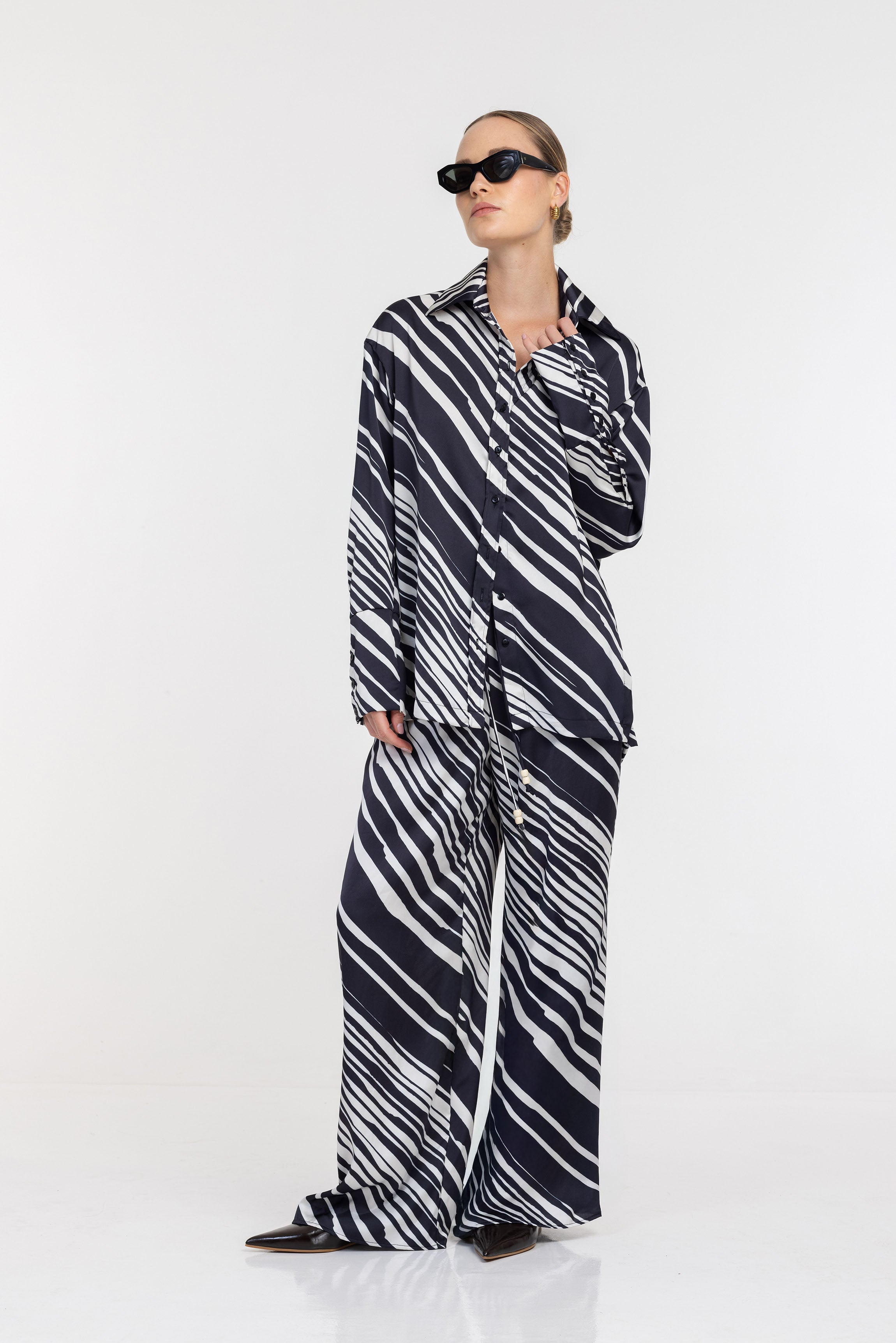 PRE-ORDER Supreme Pant - Navy/Ivory Wild Stripe