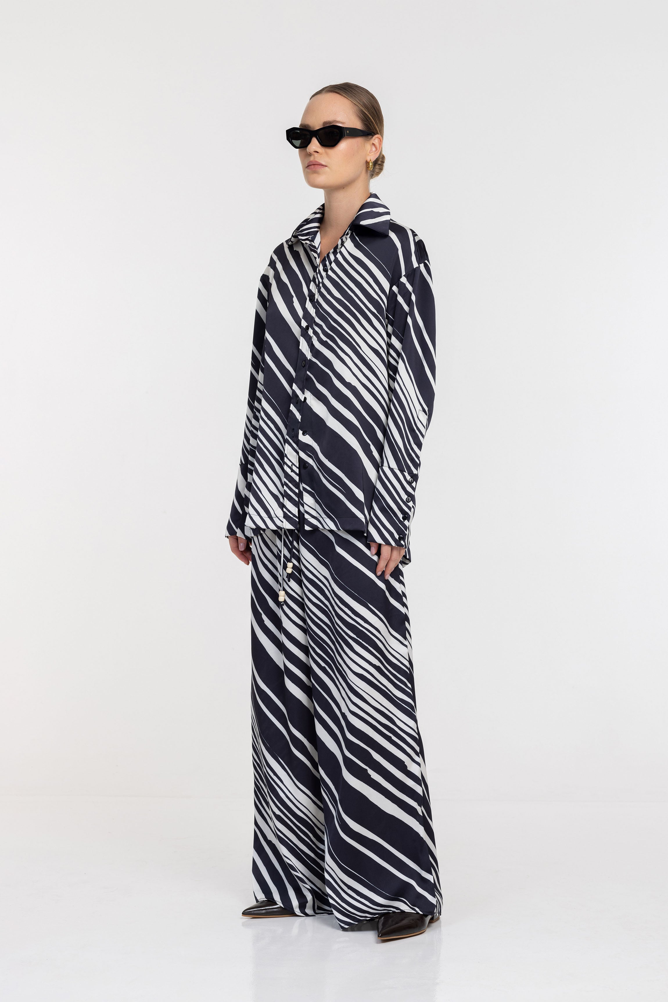 PRE-ORDER Supreme Pant - Navy/Ivory Wild Stripe