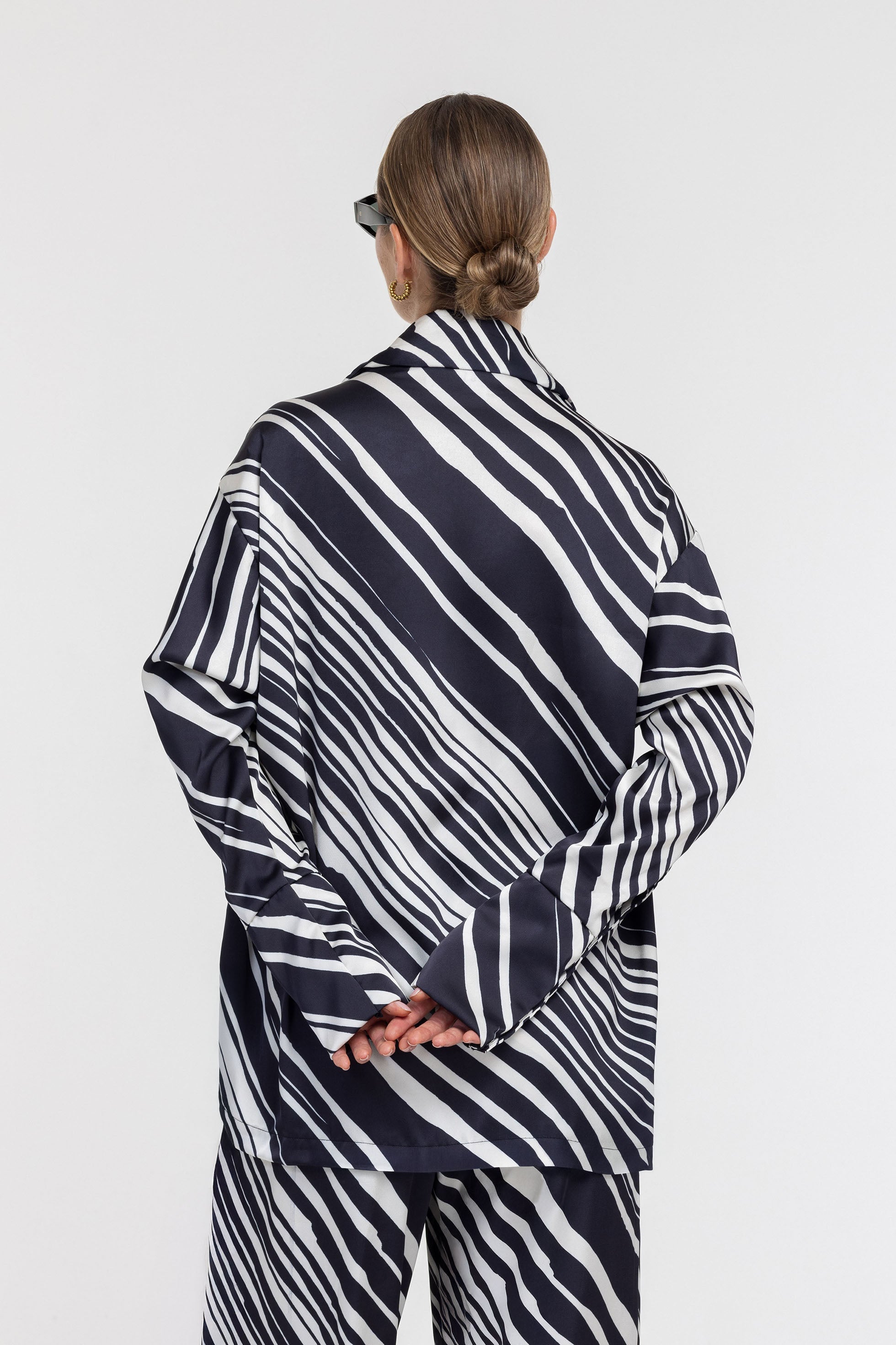 Rebel Heart Shirt - Navy/Ivory Wild Stripe