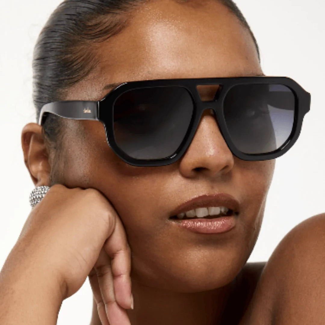 Rhodin - Charlie Noir Sunglasses - Luxe Range