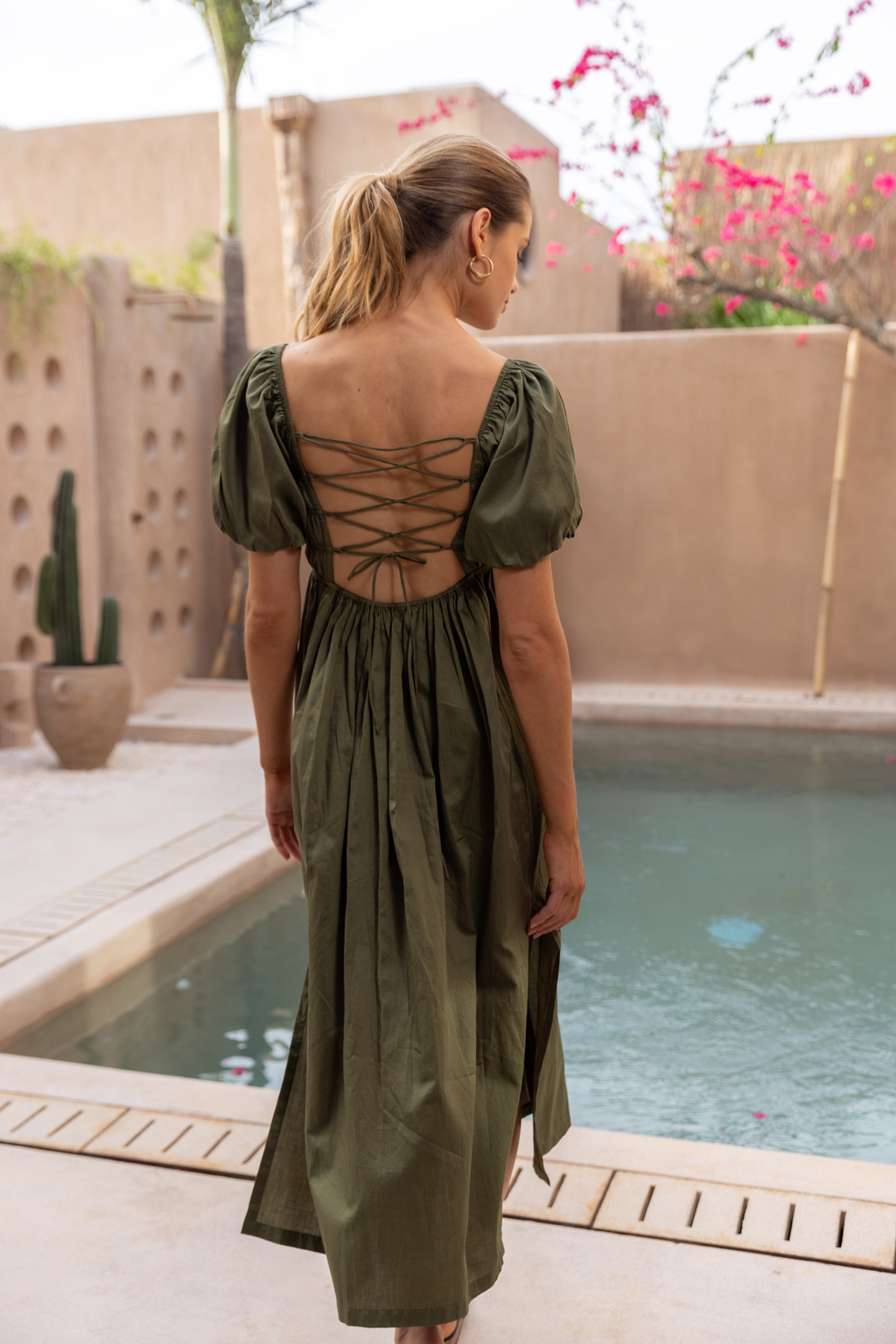 Rising Strong Dress - Golden Forest