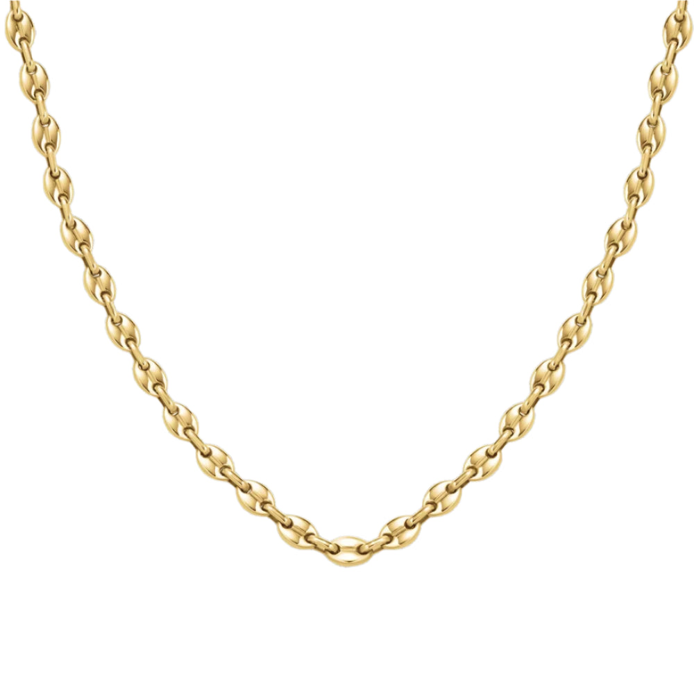 Rosefield - Coffee Bean Small Chain Necklace - Gold