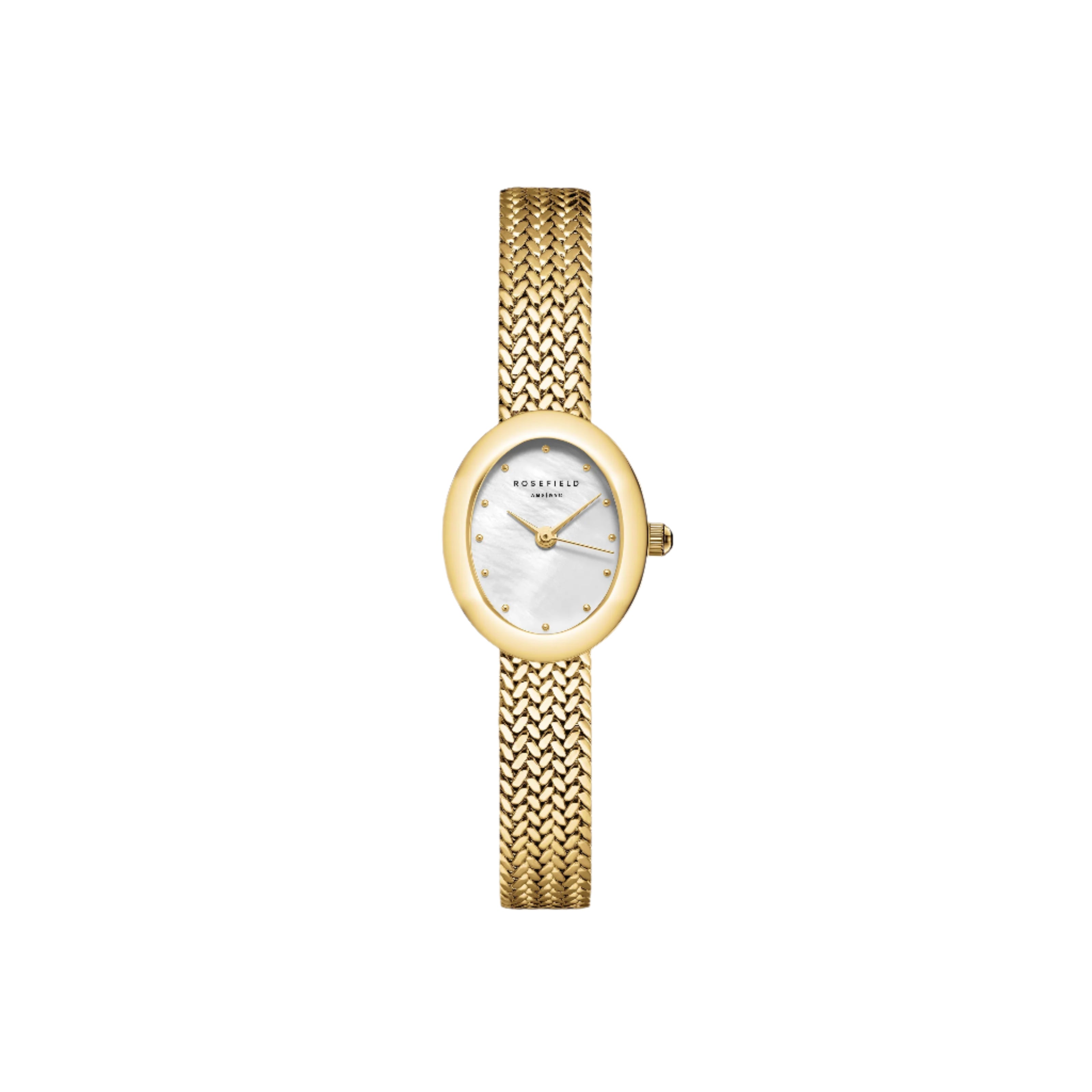 Rosefield - Mini Oval Gold Watch