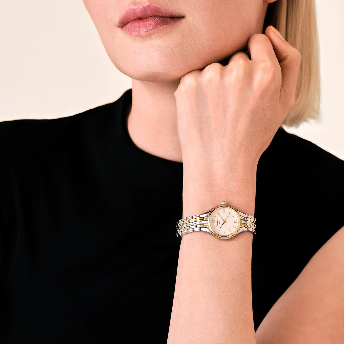 Rosefield - Muse Duo Silver Gold Watch