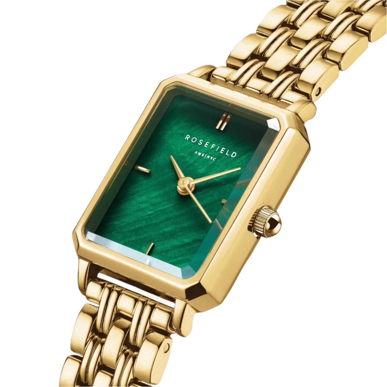 Rosefield - Octagon XS Emerald Watch