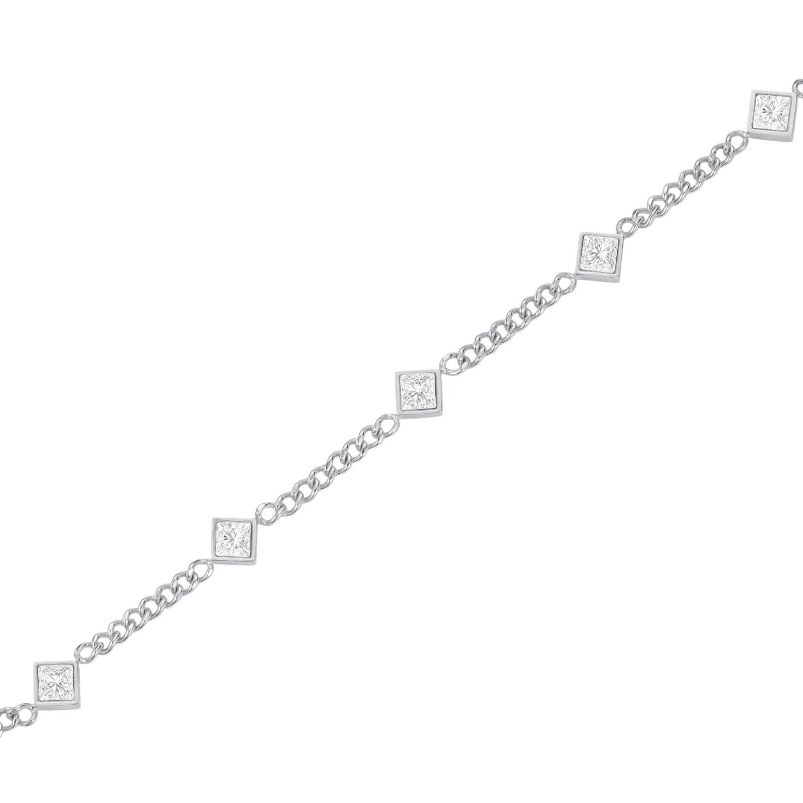 Rosefield - Playful Crystal Bracelet - silver