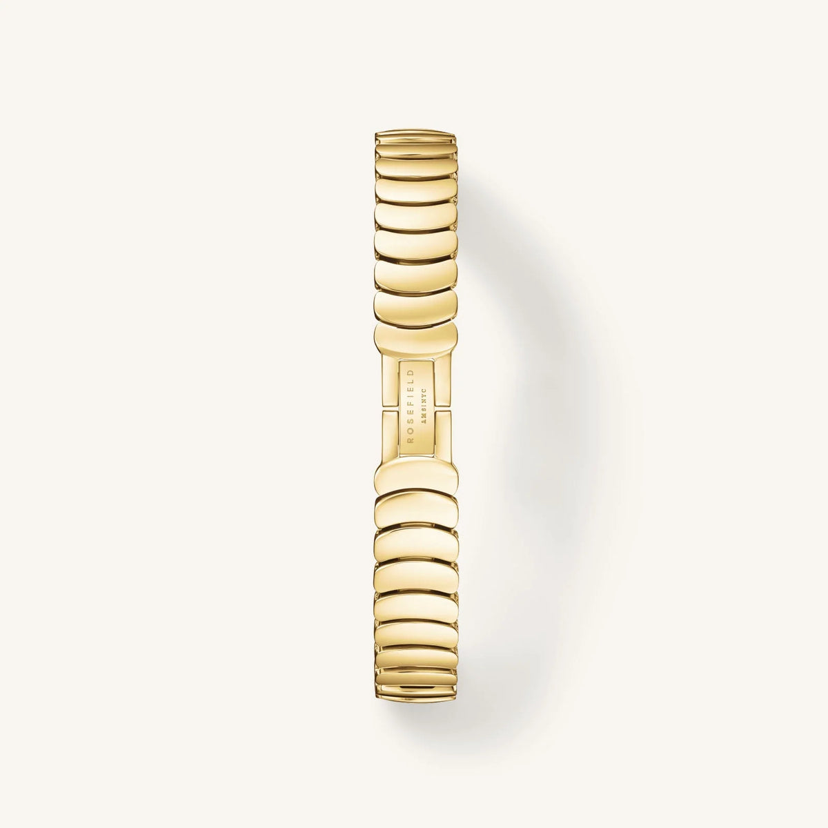 Rosefield Ovale Watch | White/Gold