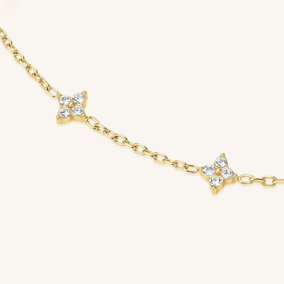 Rosefield | Crystal Star Bracelet | Gold