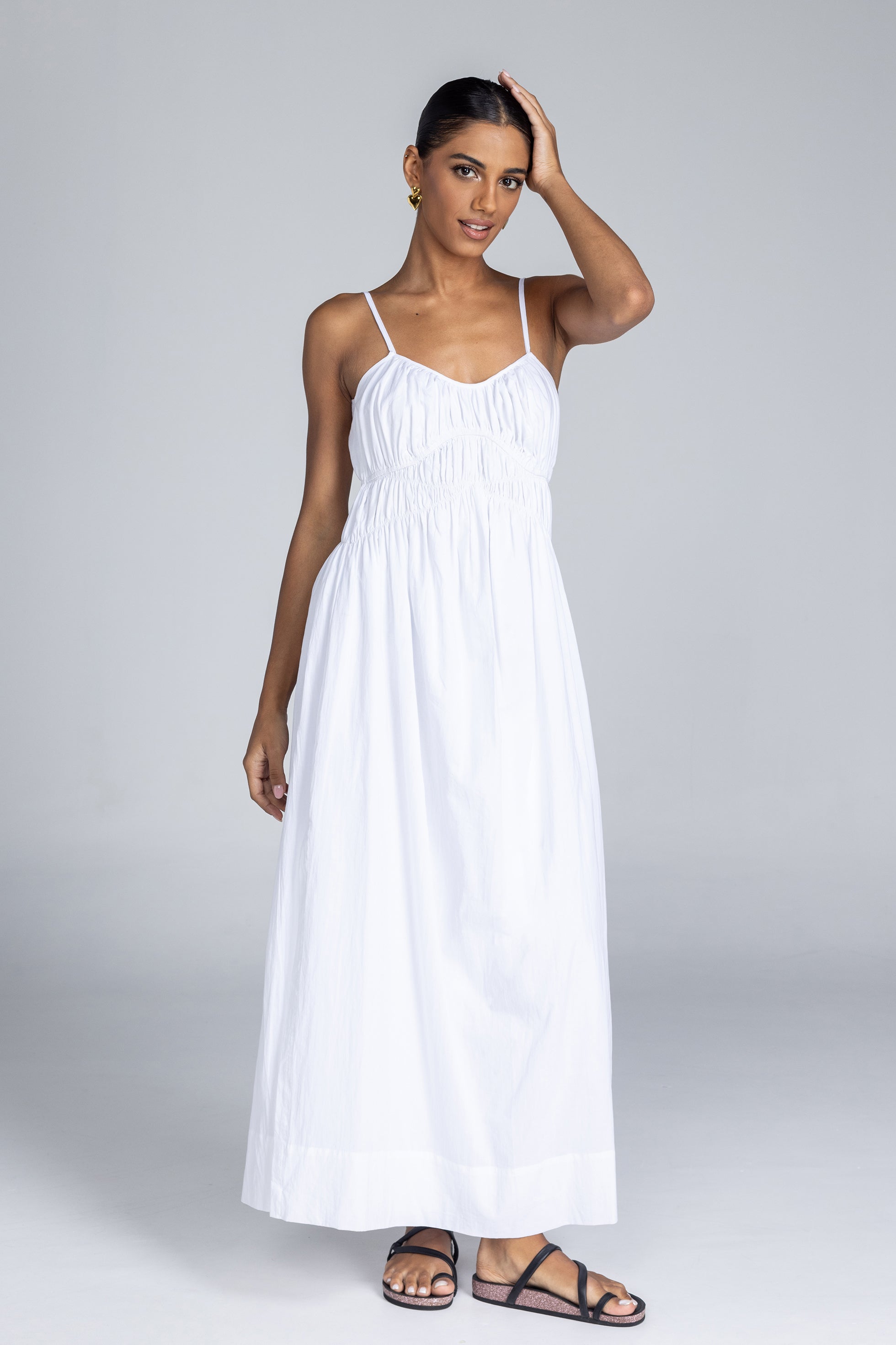 Run Away With Me Dress - White