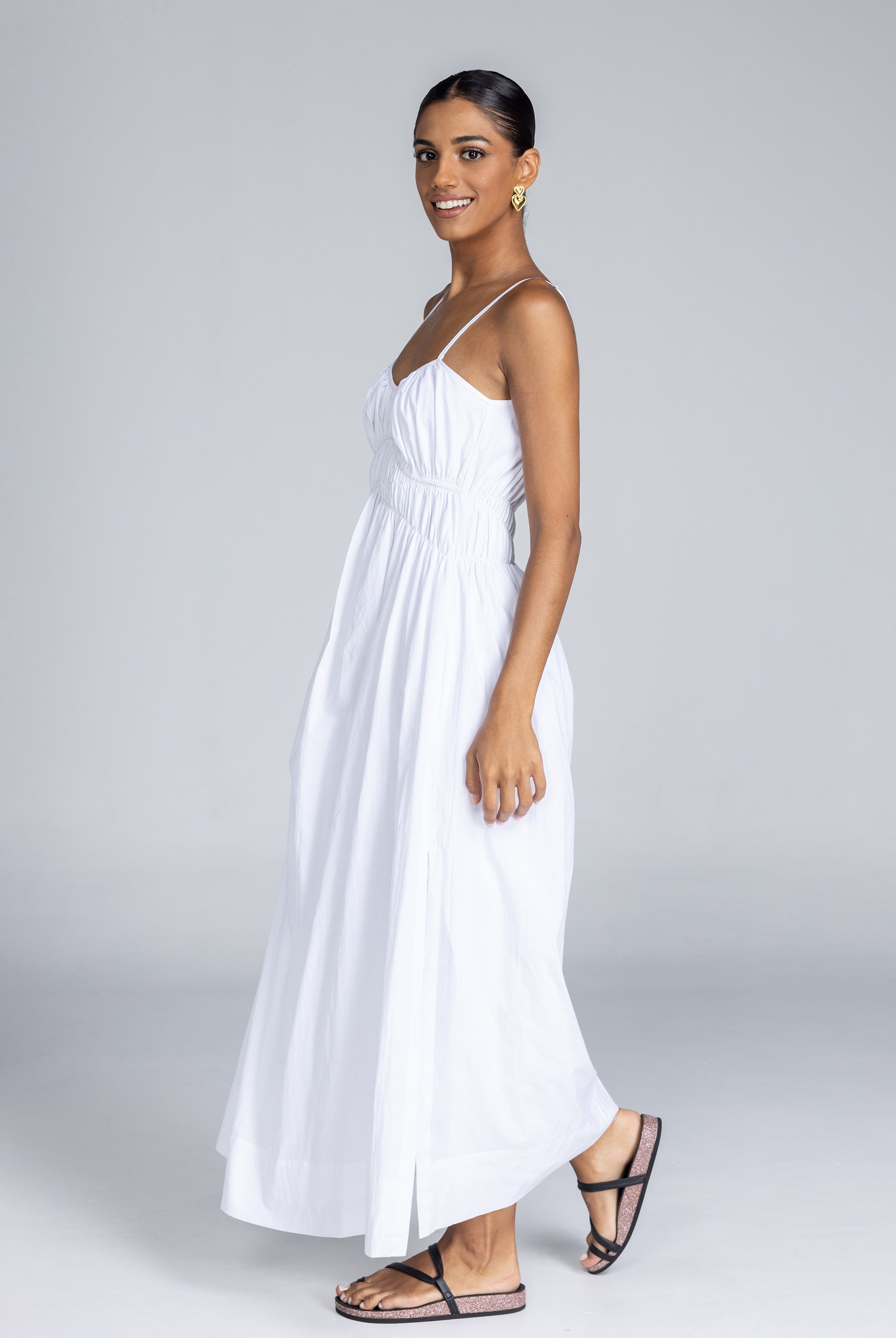 Run Away With Me Dress - White