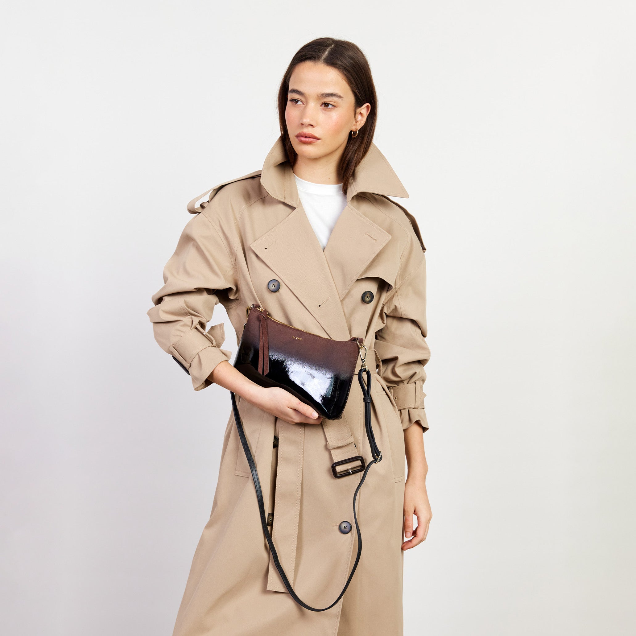 Saben - Haven Shoulder Bag - Expresso Dipped