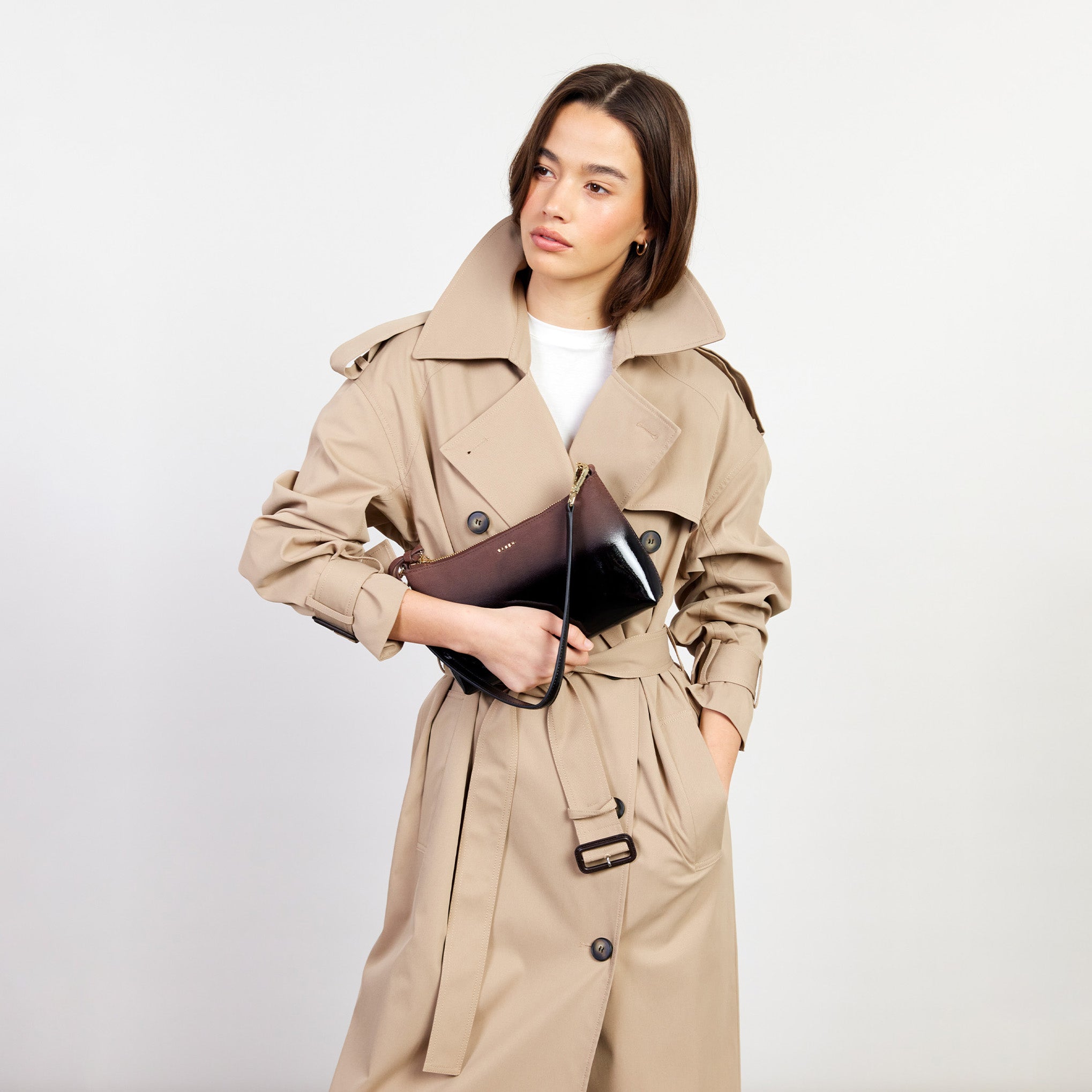 Saben - Haven Shoulder Bag - Expresso Dipped