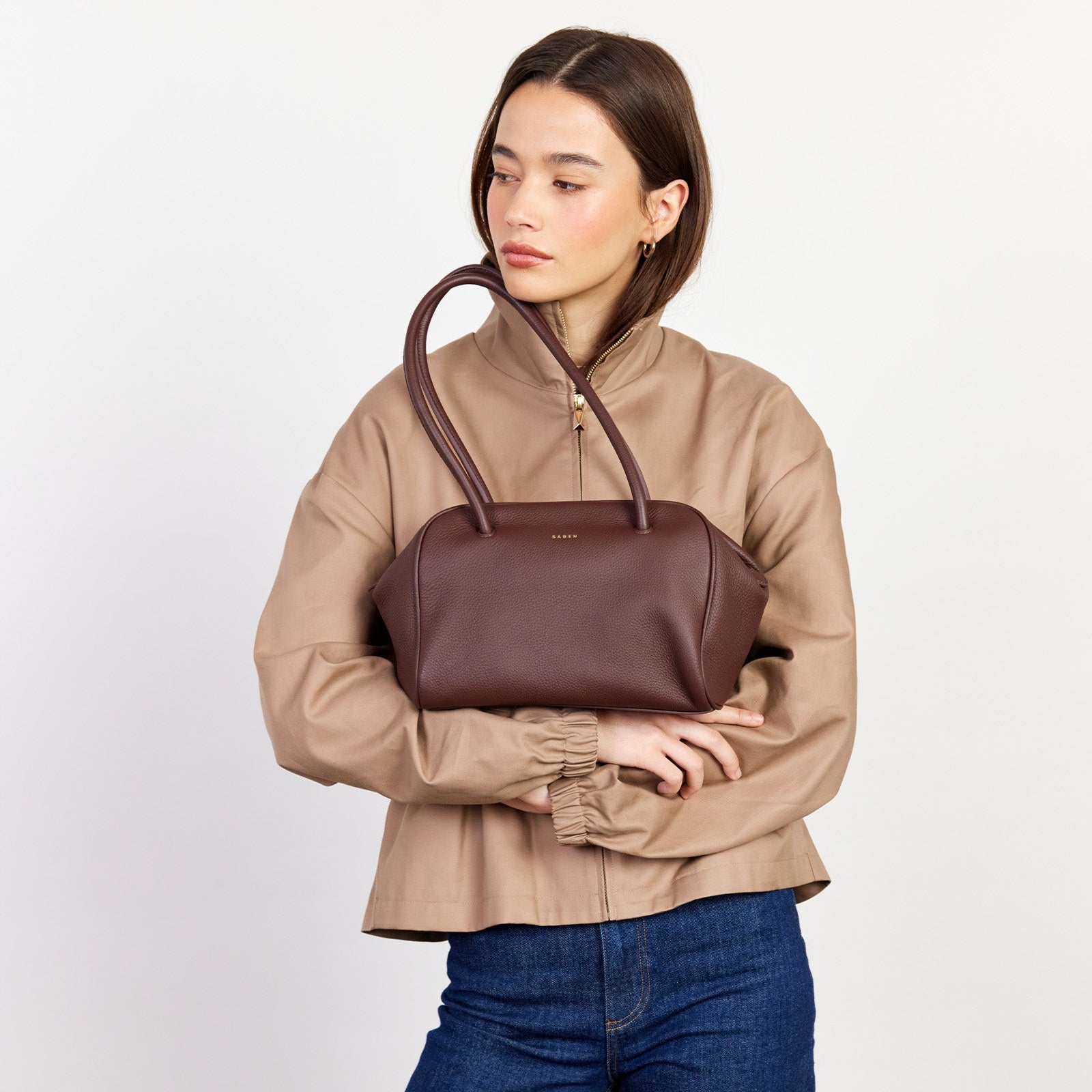 Saben - Isla Shoulder Bag - Espresso Luxe