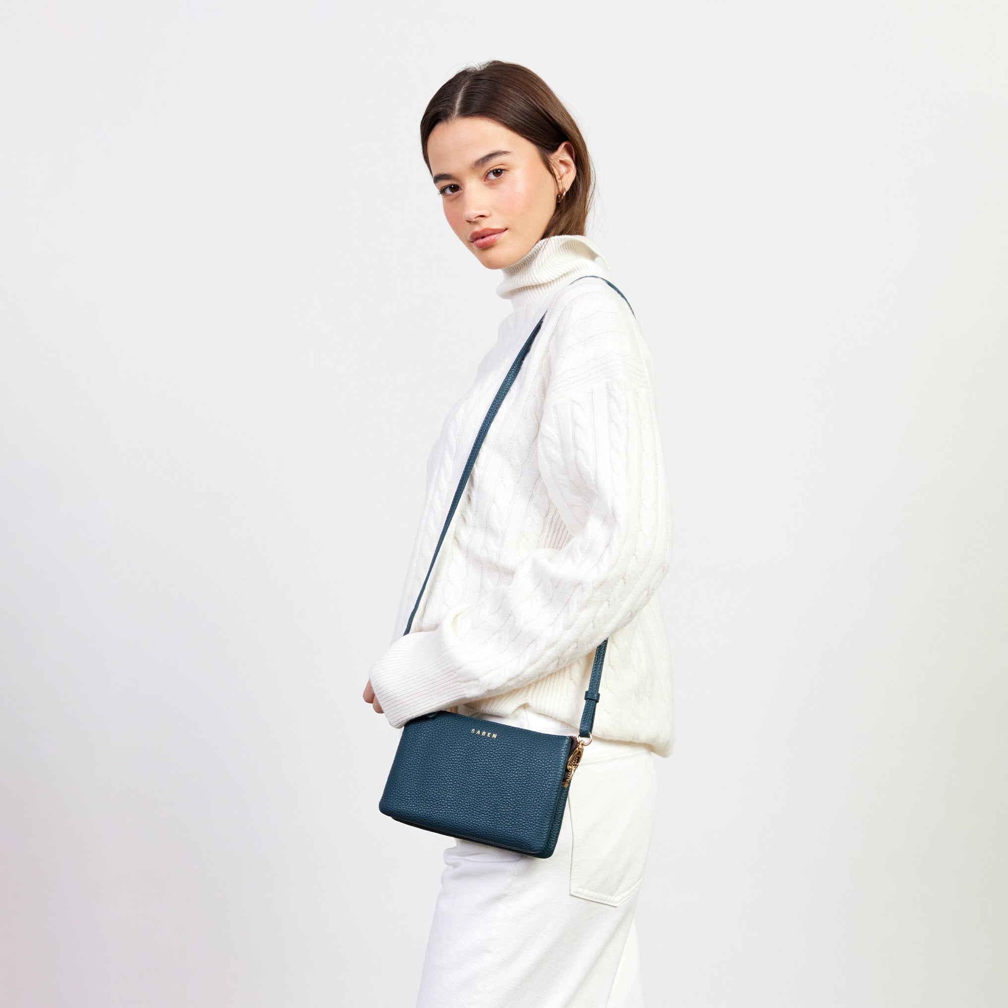 Saben - Tilly Crossbody - Hunter Green