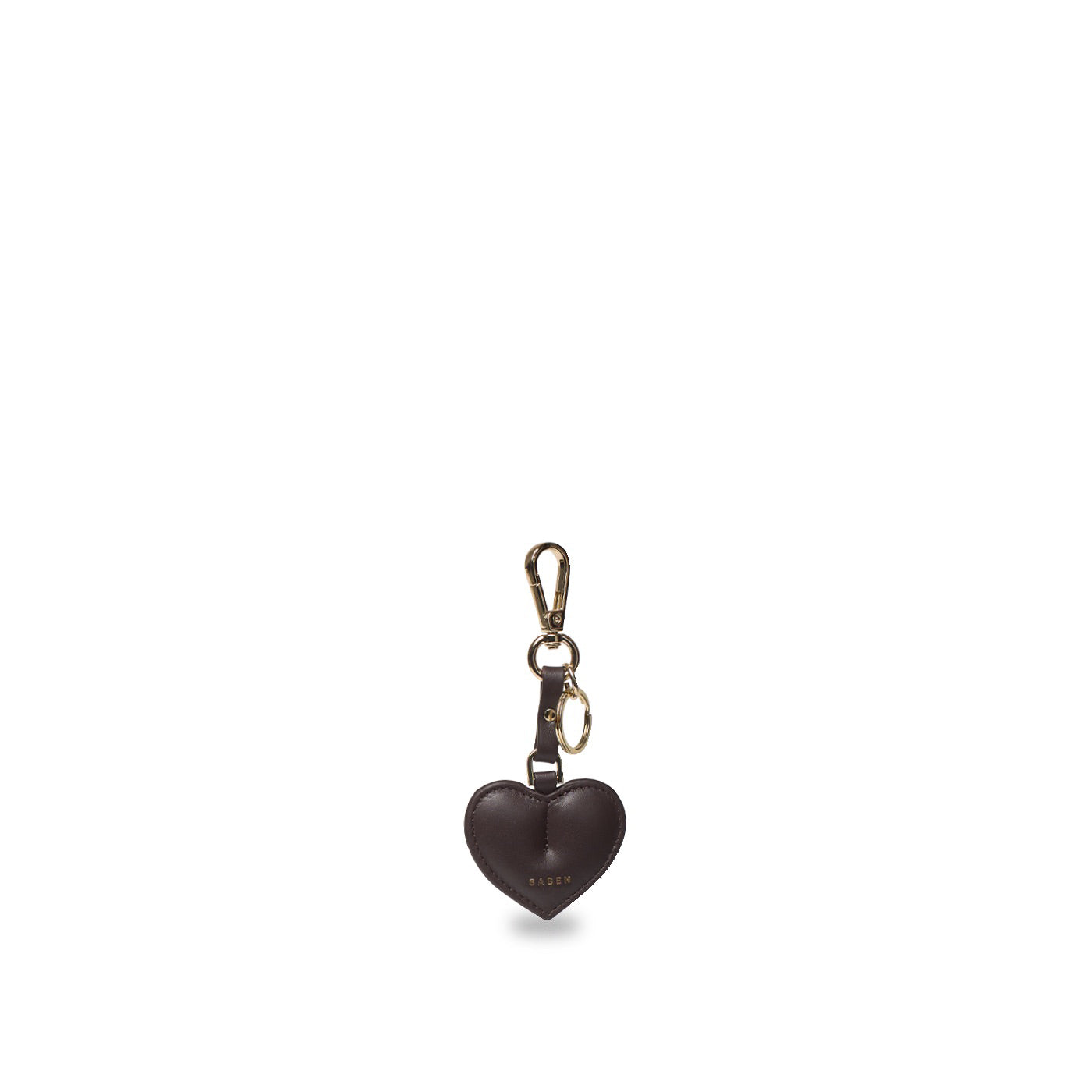 Saben - Charm Keyring - Heart Cacao