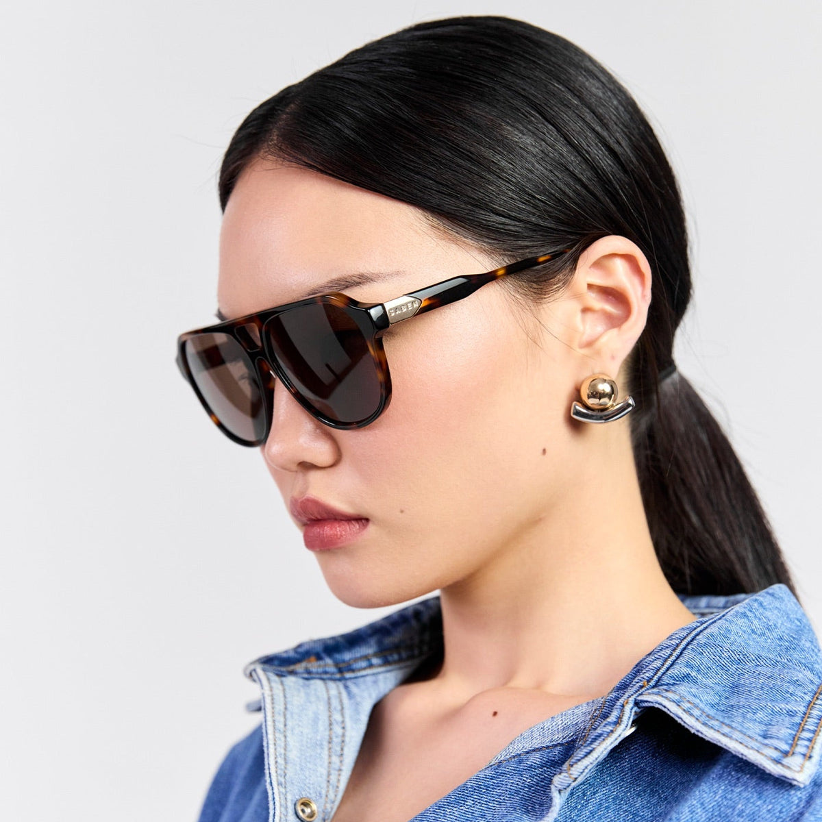 Saben - Marlo Sunglasses - Tortoise