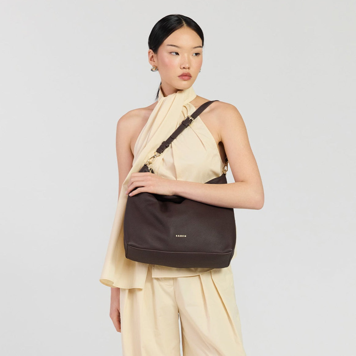Saben - Miki Shoulder Bag - Cacao Luxe