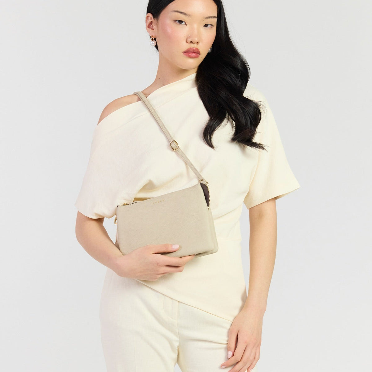 Saben - Tilly's Big Sis Crossbody - Oyster