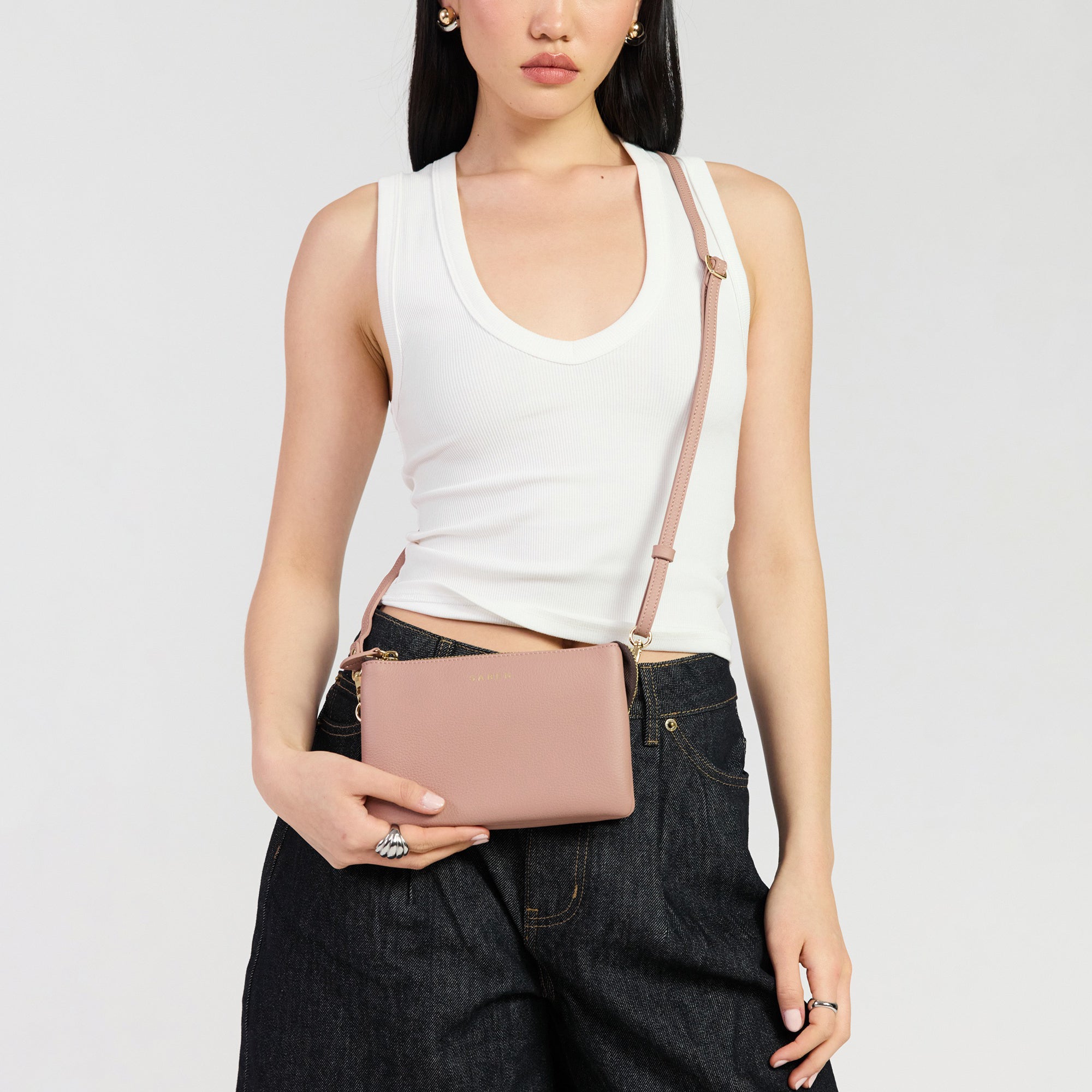 Saben - Tilly Crossbody - Rosewater