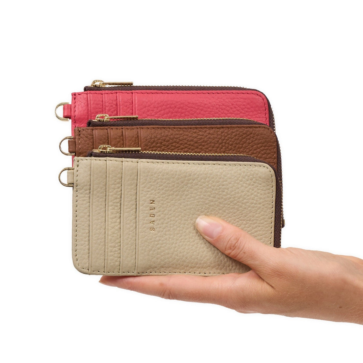 Saben - Winona Card Holder - Oyster